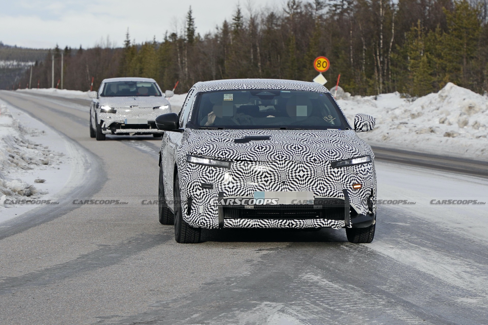 New Electric Renault Megane Prototype Caught For The First Time