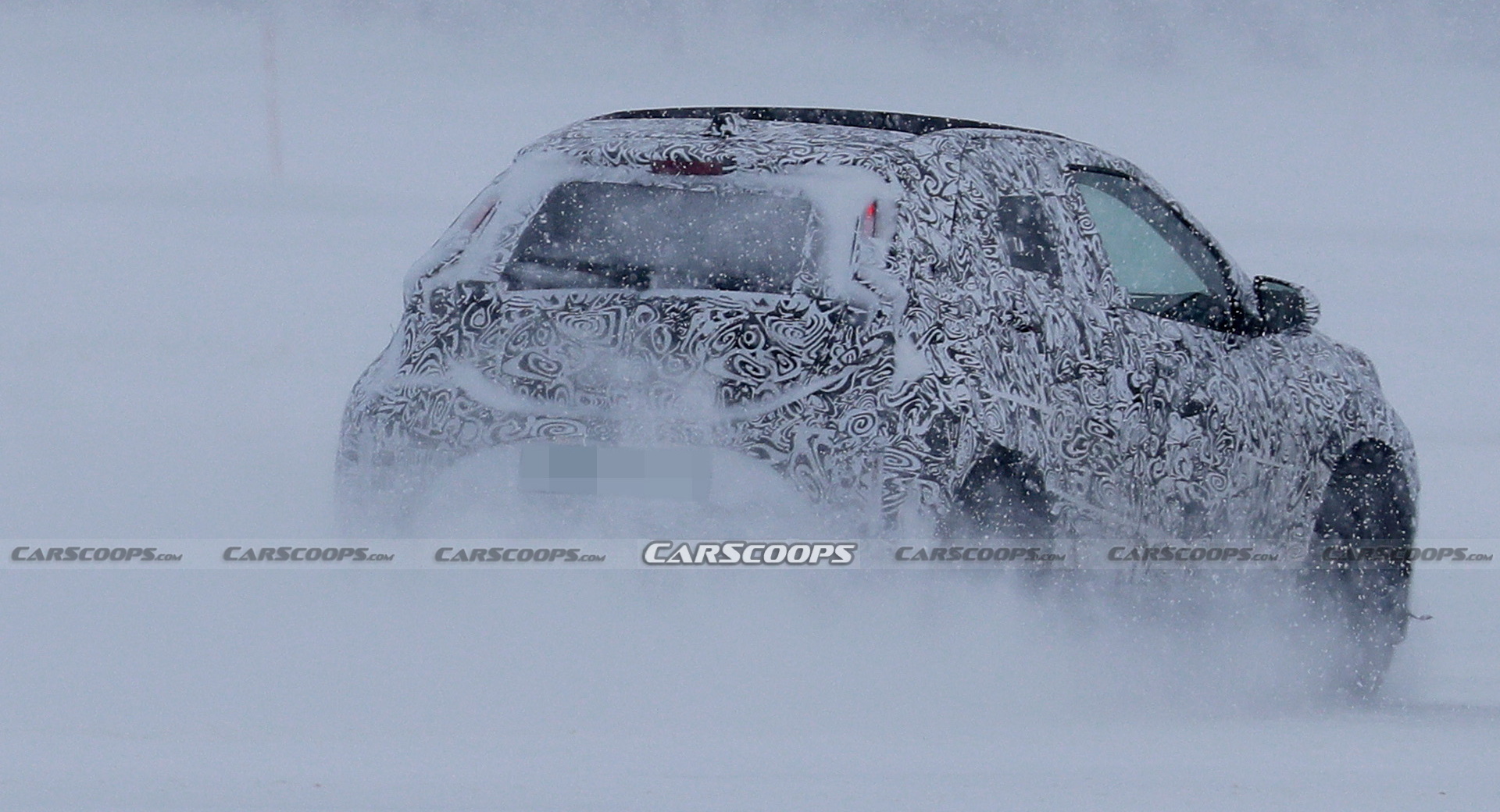 2022 Toyota Aygo Spotted Winter Testing Looking Like The Aygo X Prologue