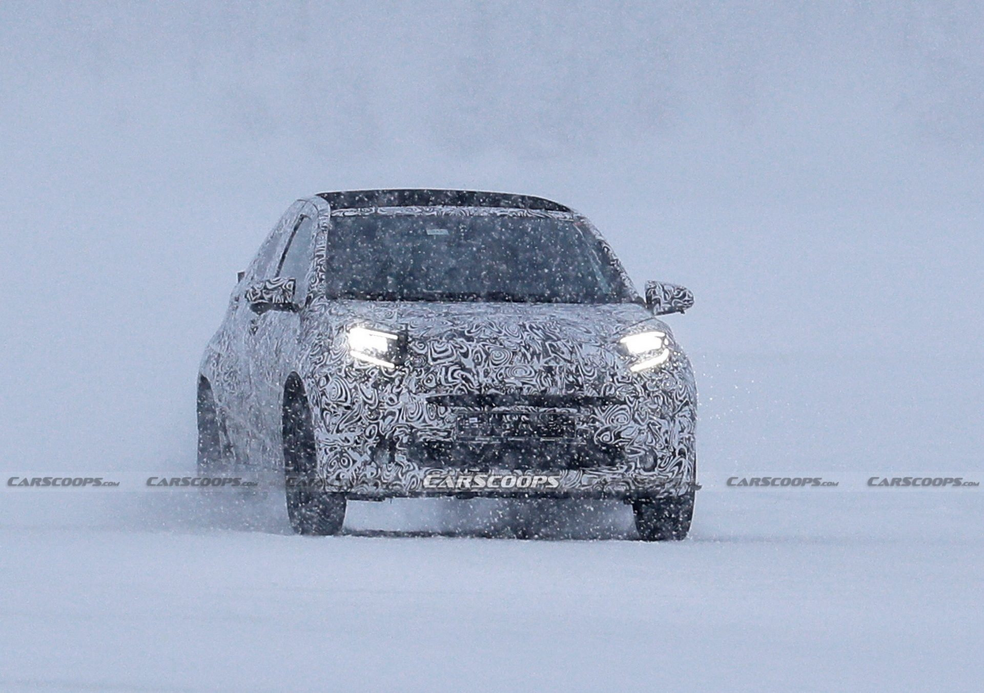 2022 Toyota Aygo Spotted Winter Testing Looking Like The Aygo X Prologue