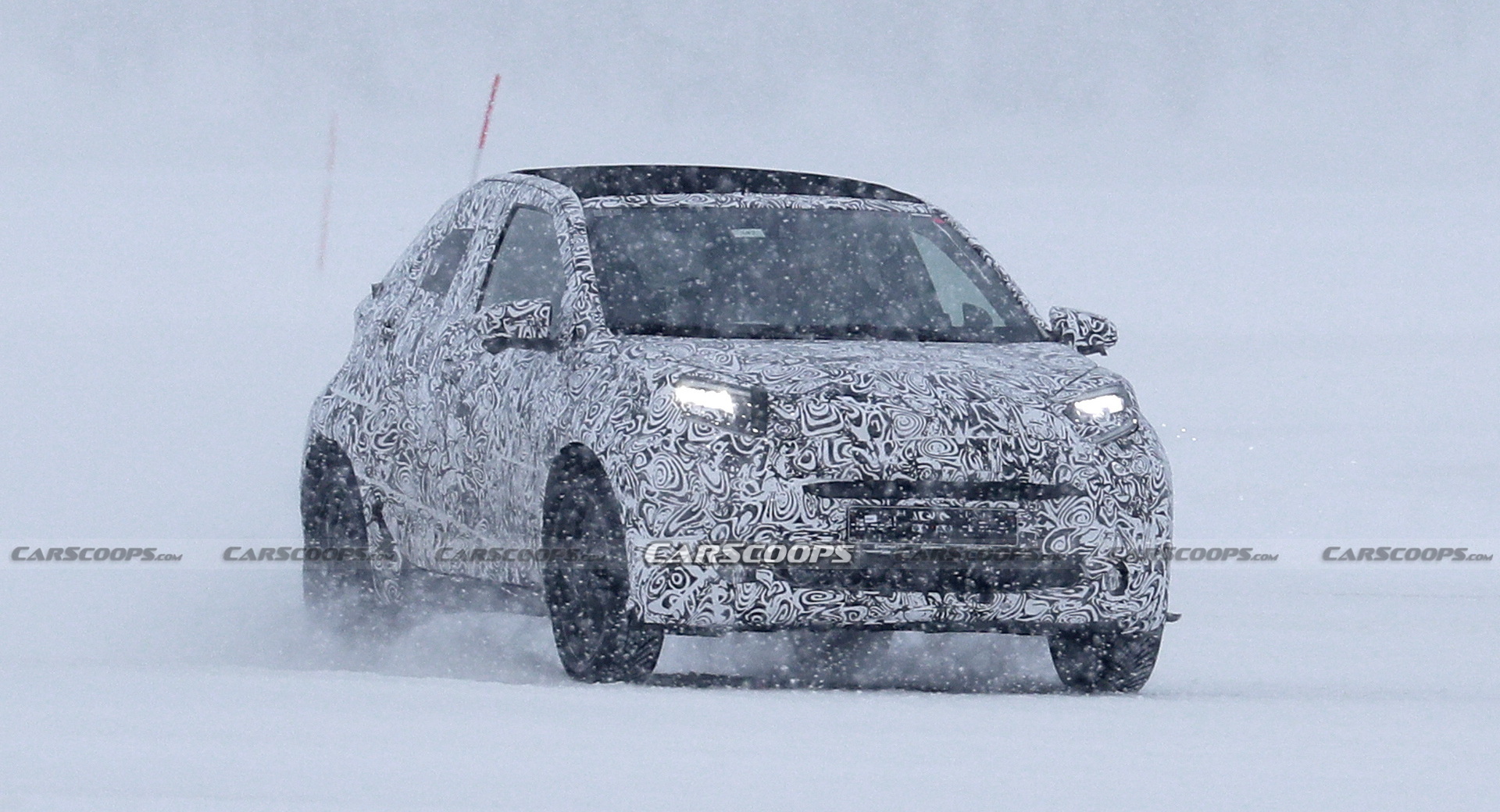 2022 Toyota Aygo Spotted Winter Testing Looking Like The Aygo X Prologue