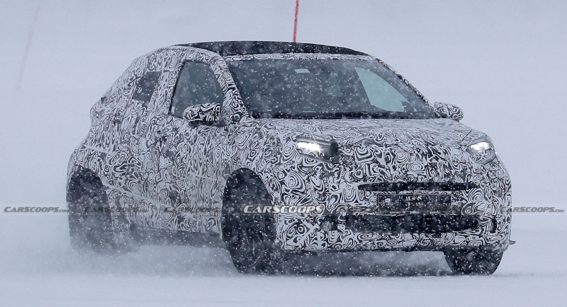 2022 Toyota Aygo Spotted Winter Testing Looking Like The Aygo X Prologue