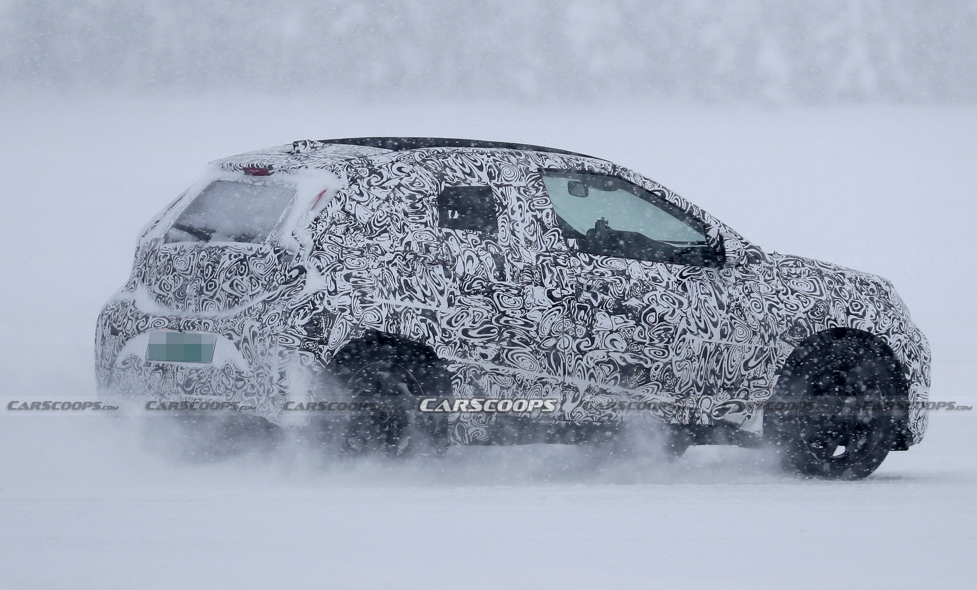 2022 Toyota Aygo Spotted Winter Testing Looking Like The Aygo X Prologue