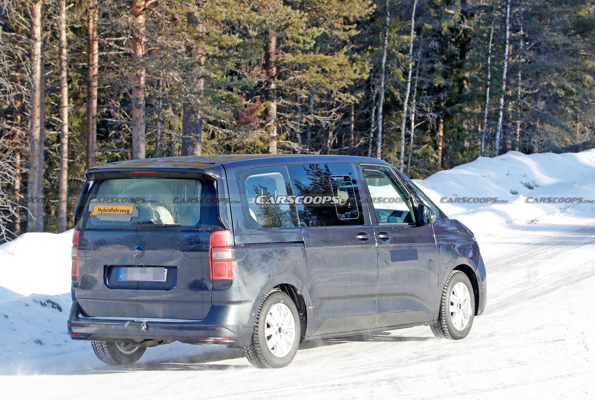 2021 VW T7 Multivan Teased Again, Gets Shift-By-Wire Tech To Increase Cabin Practicality