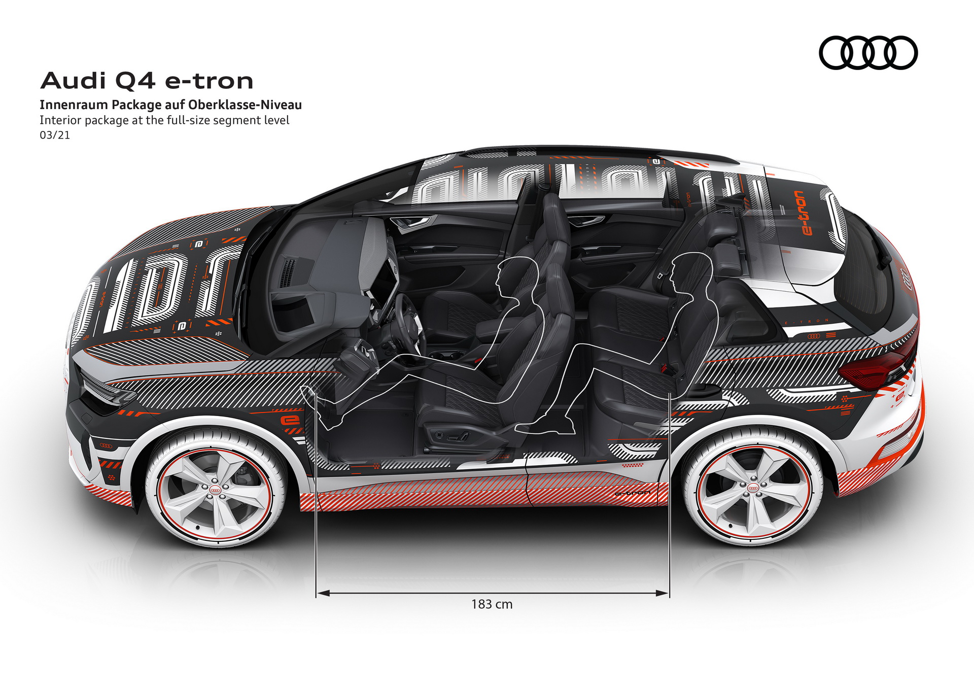 Take A Seat Inside Audi’s New Q4 E-Tron Electric SUV And Check Out Its Smart Features