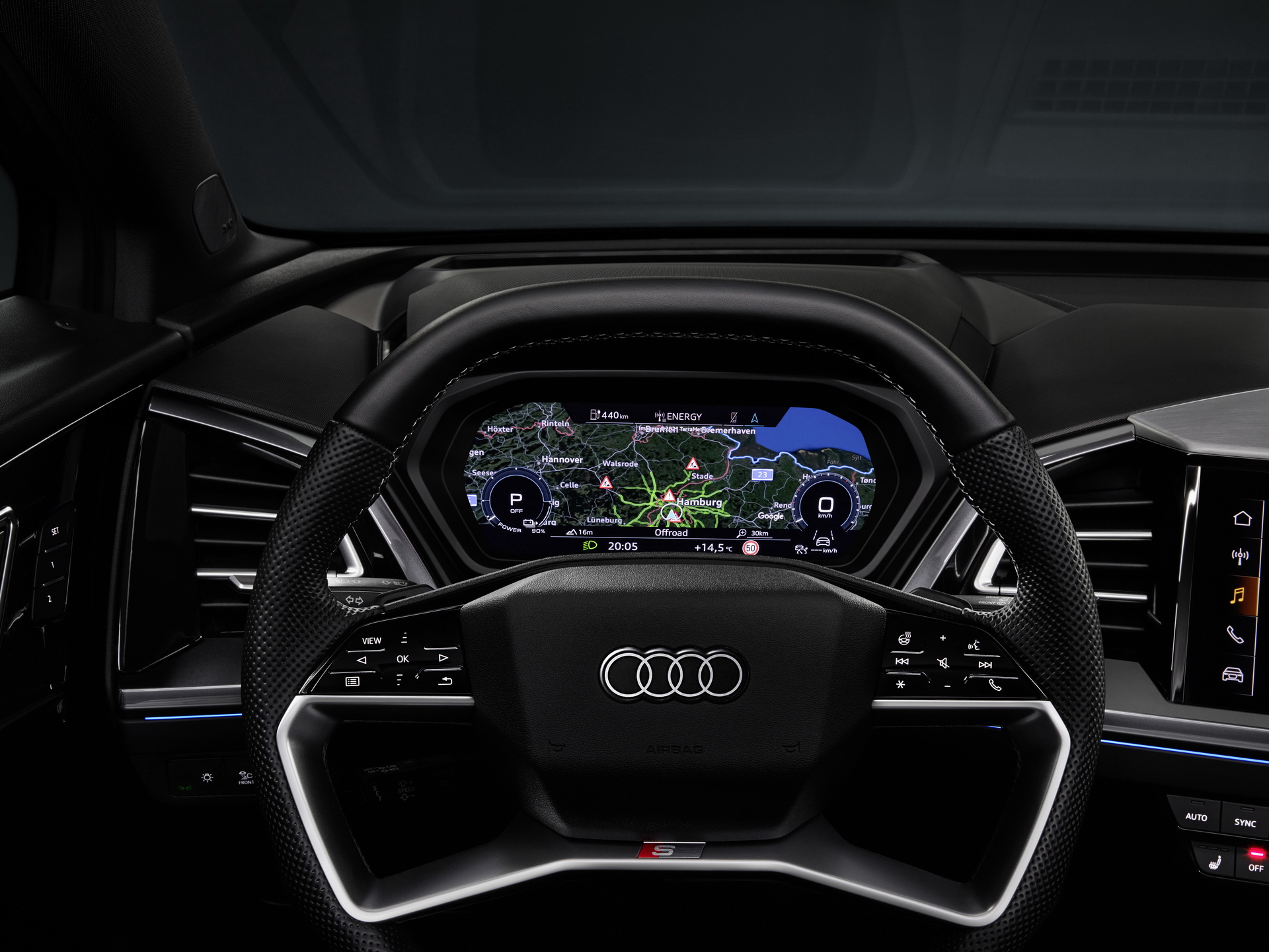 Take A Seat Inside Audi’s New Q4 E-Tron Electric SUV And Check Out Its Smart Features