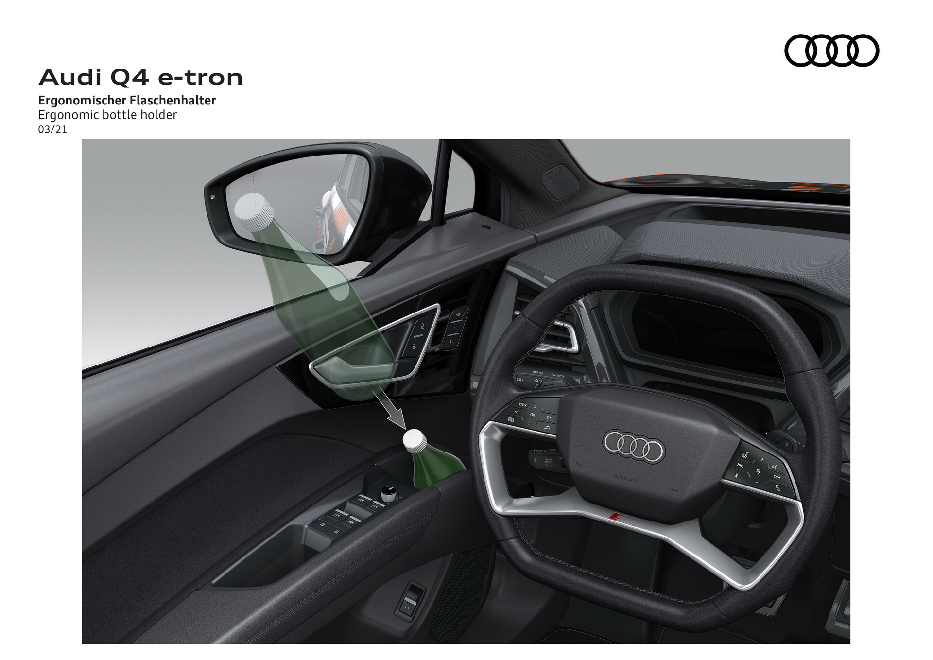 Take A Seat Inside Audi’s New Q4 E-Tron Electric SUV And Check Out Its Smart Features