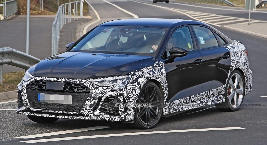 2022 Audi RS3 Sedan And Sportback Look Ready For Launch