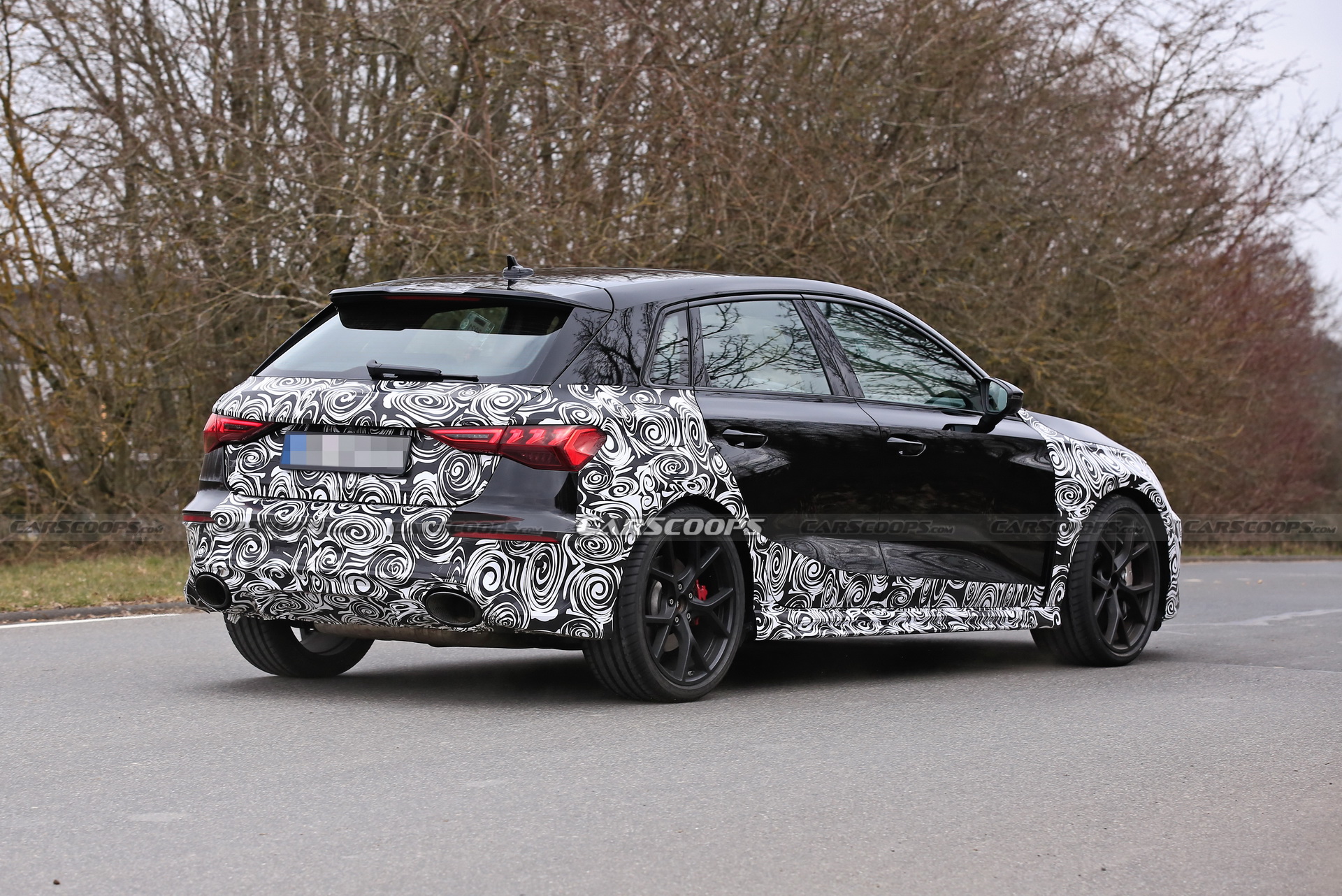 2022 Audi RS3 Sedan And Sportback Look Ready For Launch