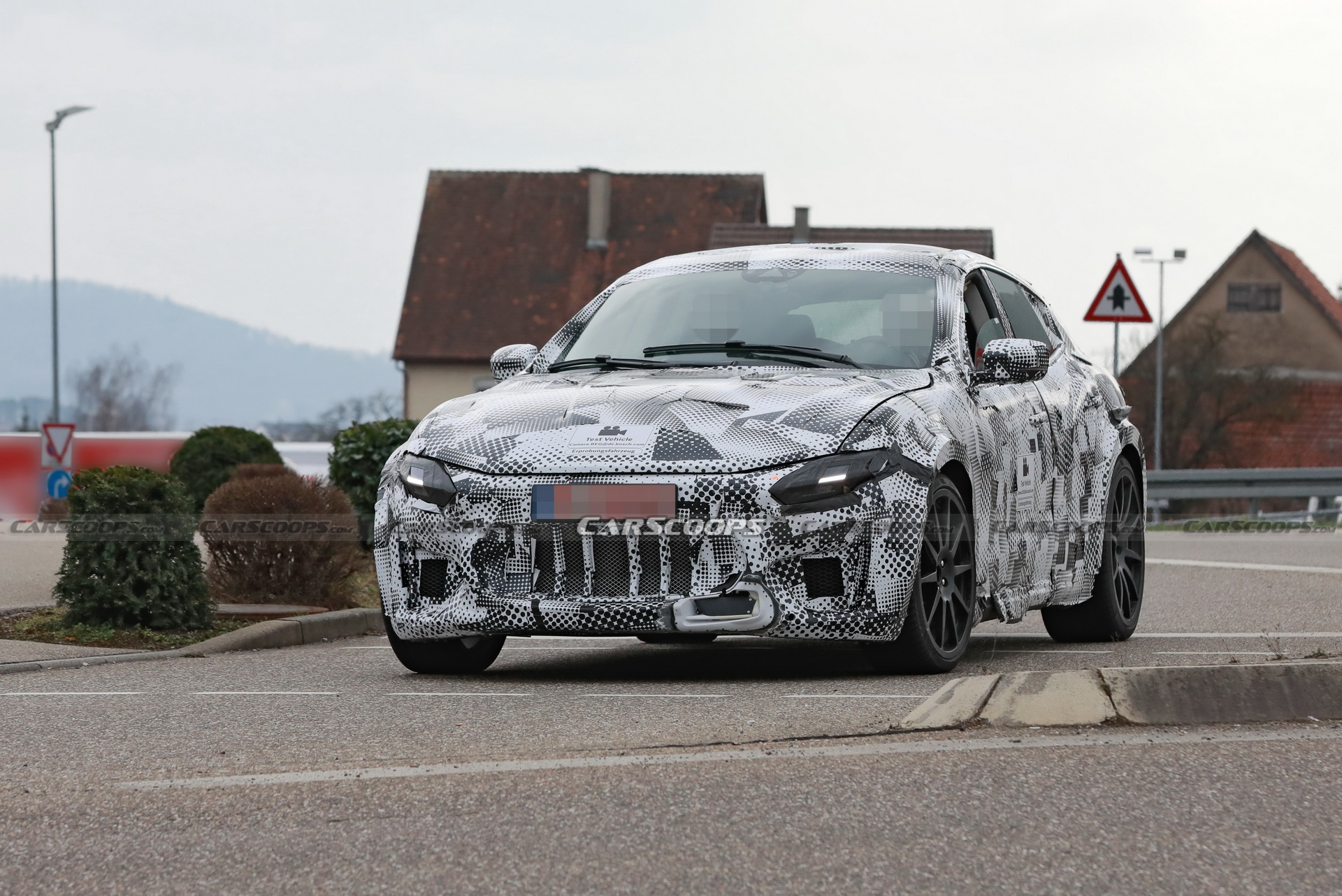 Ferrari Purosangue SUV Mule Spotted Again With New Roma-Like Headlights