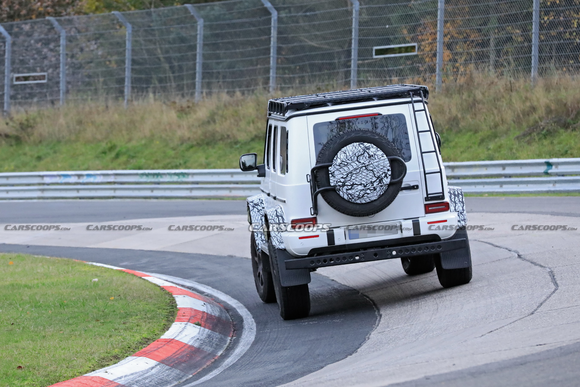 Behold The 2022 Mercedes-AMG G-Class 4×4 Squared Testing At The Nurburgring