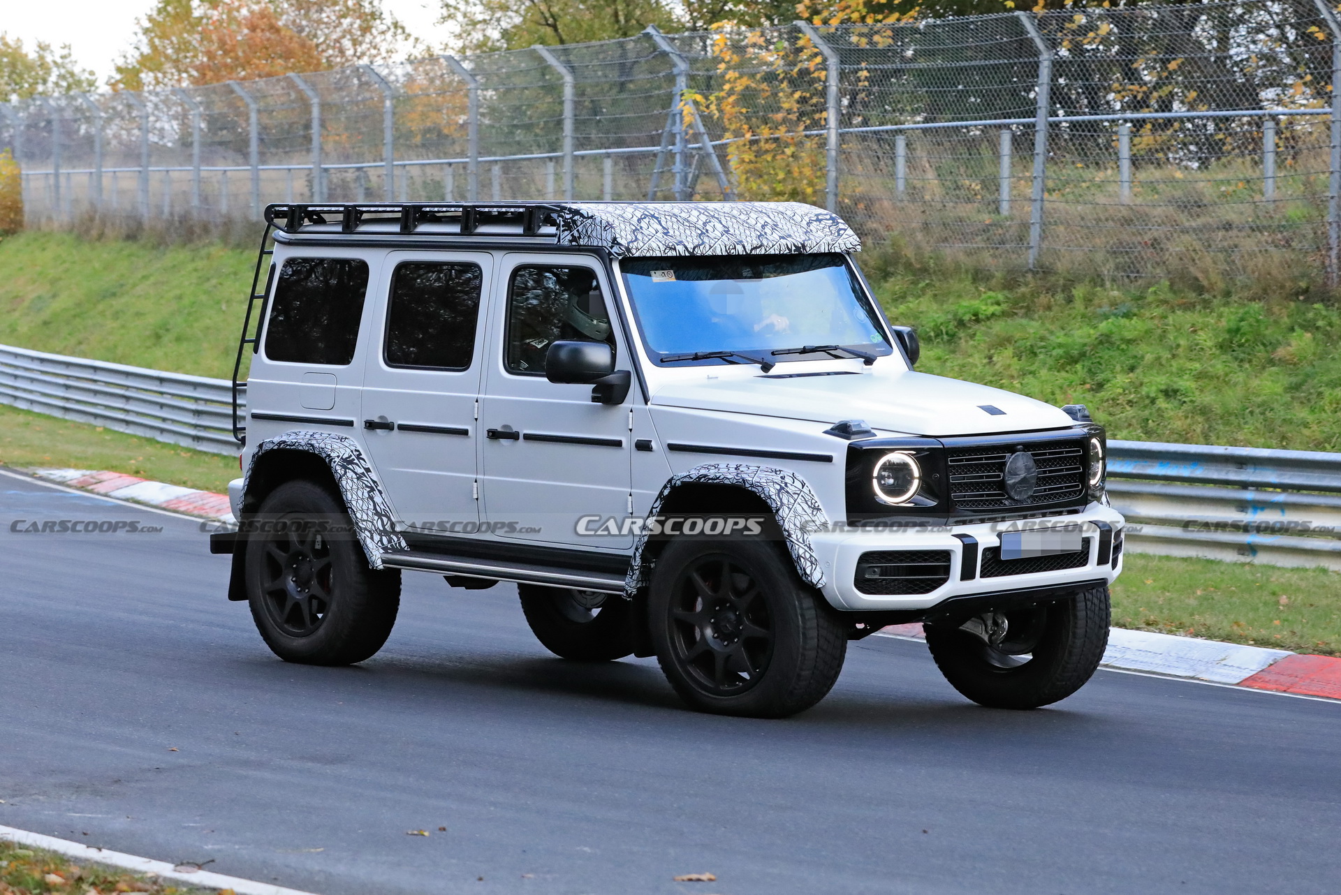 Behold The 2022 Mercedes-AMG G-Class 4×4 Squared Testing At The Nurburgring