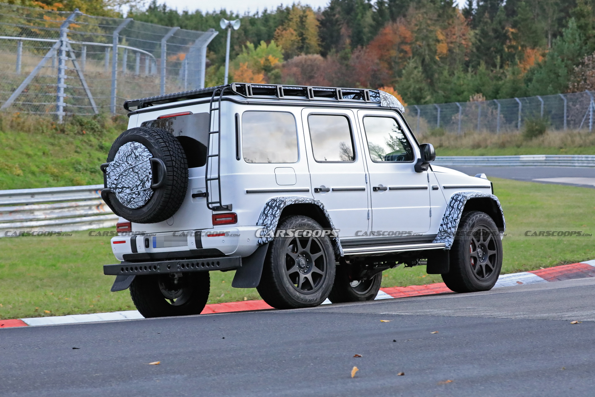 Behold The 2022 Mercedes-AMG G-Class 4×4 Squared Testing At The Nurburgring