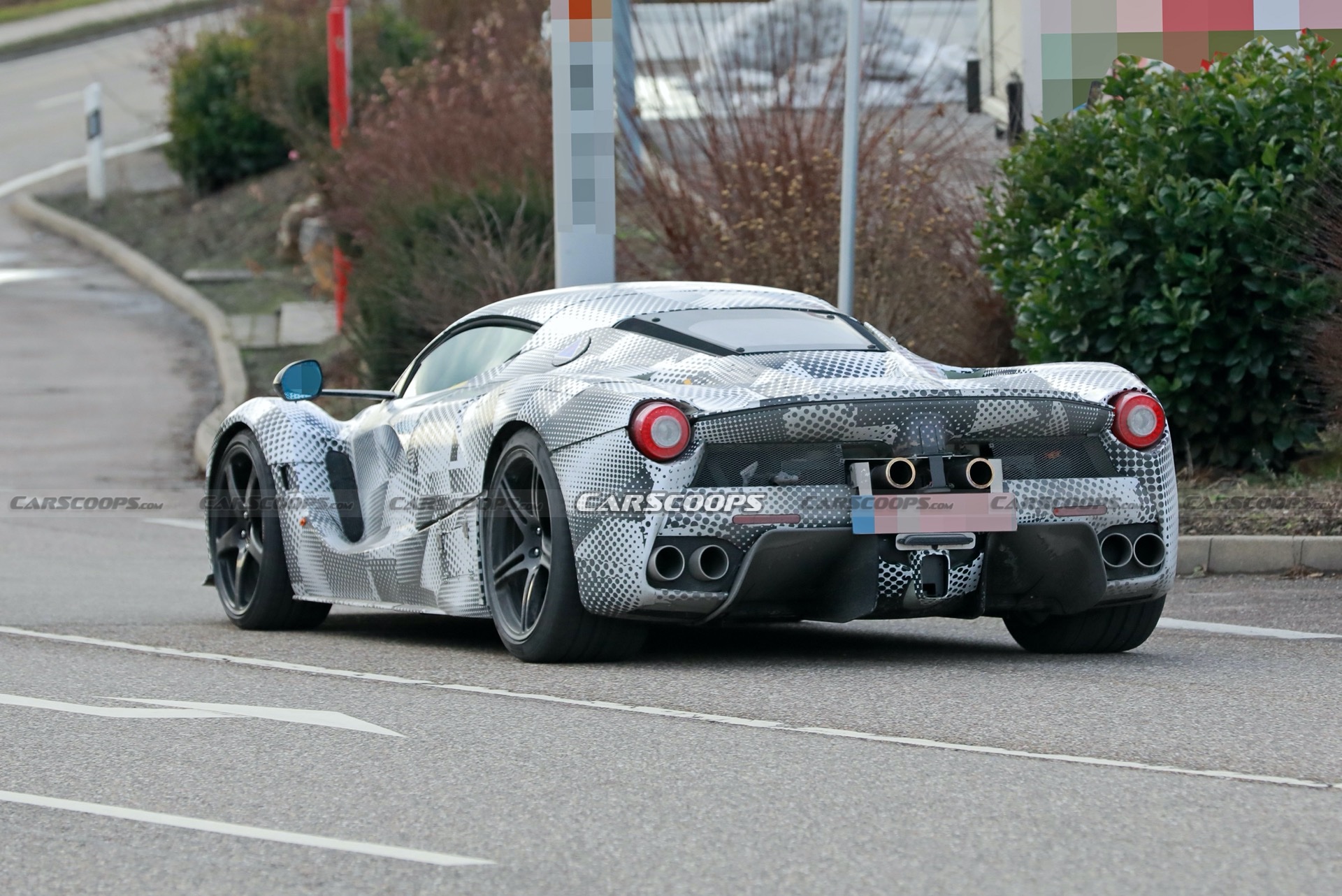 This Mule Could Hide The LaFerrari Replacement, But Will It Have A V12?