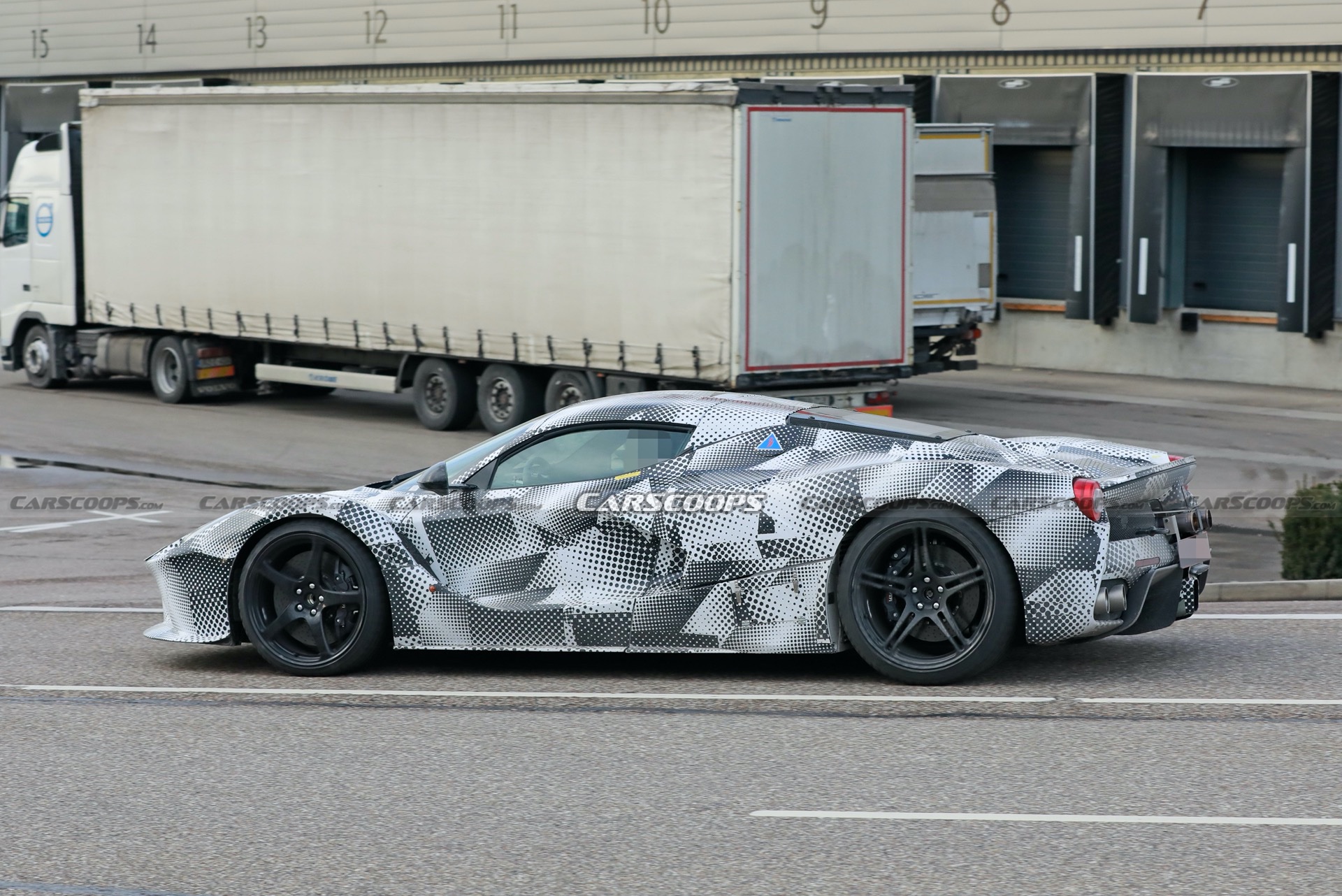 This Mule Could Hide The LaFerrari Replacement, But Will It Have A V12?