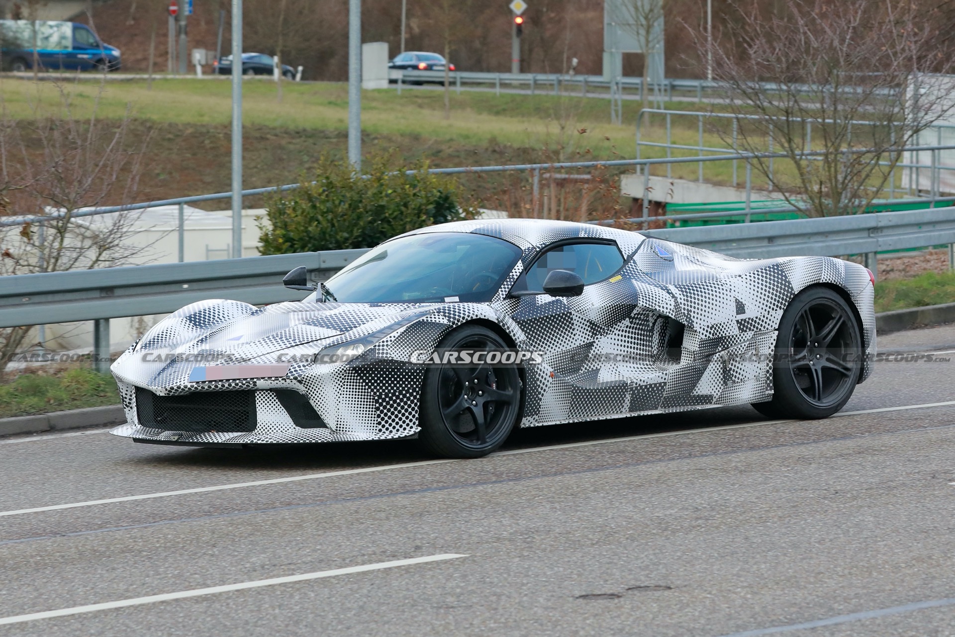 This Mule Could Hide The LaFerrari Replacement, But Will It Have A V12?