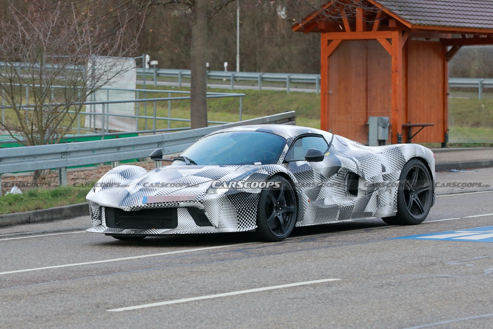 This Mule Could Hide The LaFerrari Replacement, But Will It Have A V12?