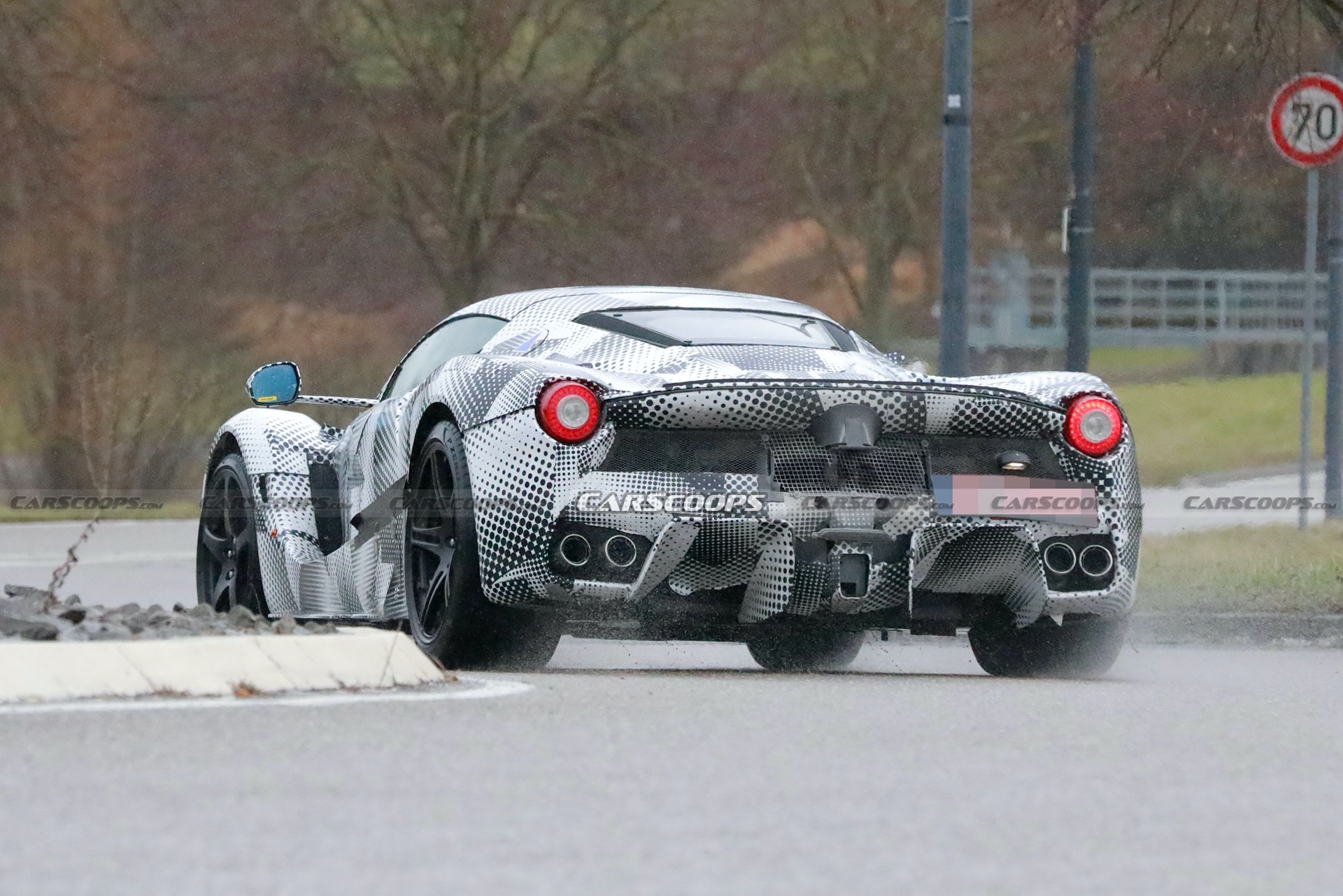 This Mule Could Hide The LaFerrari Replacement, But Will It Have A V12?