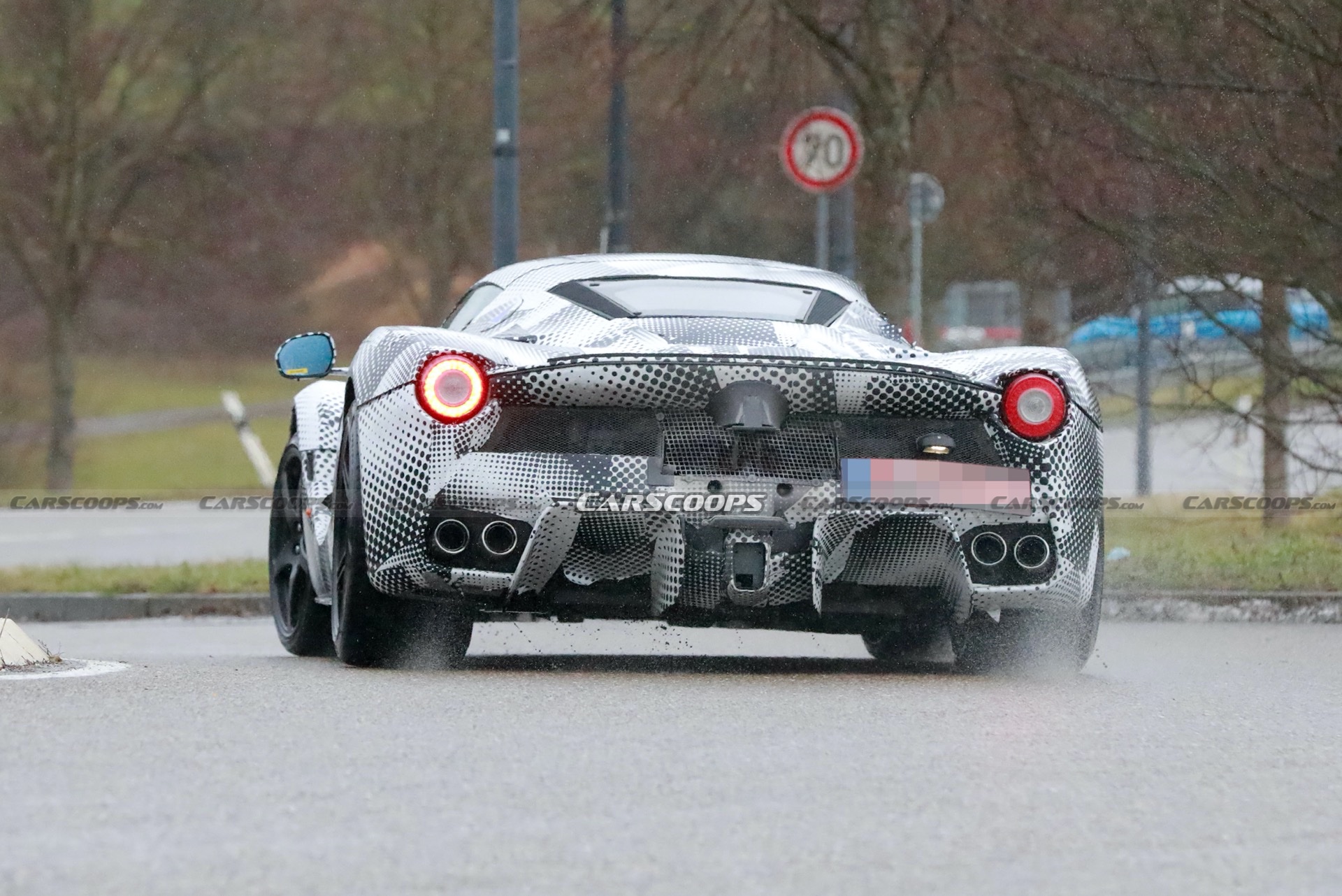 This Mule Could Hide The LaFerrari Replacement, But Will It Have A V12?