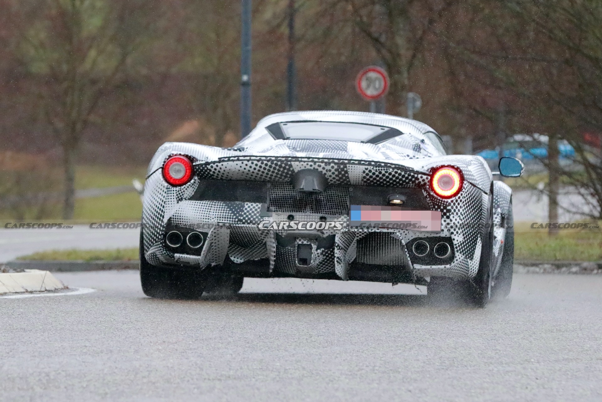 This Mule Could Hide The LaFerrari Replacement, But Will It Have A V12?