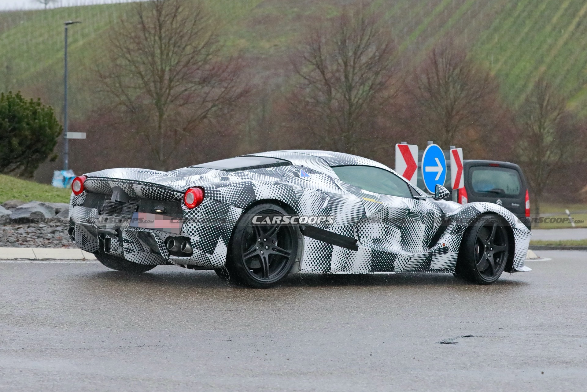 This Mule Could Hide The LaFerrari Replacement, But Will It Have A V12?
