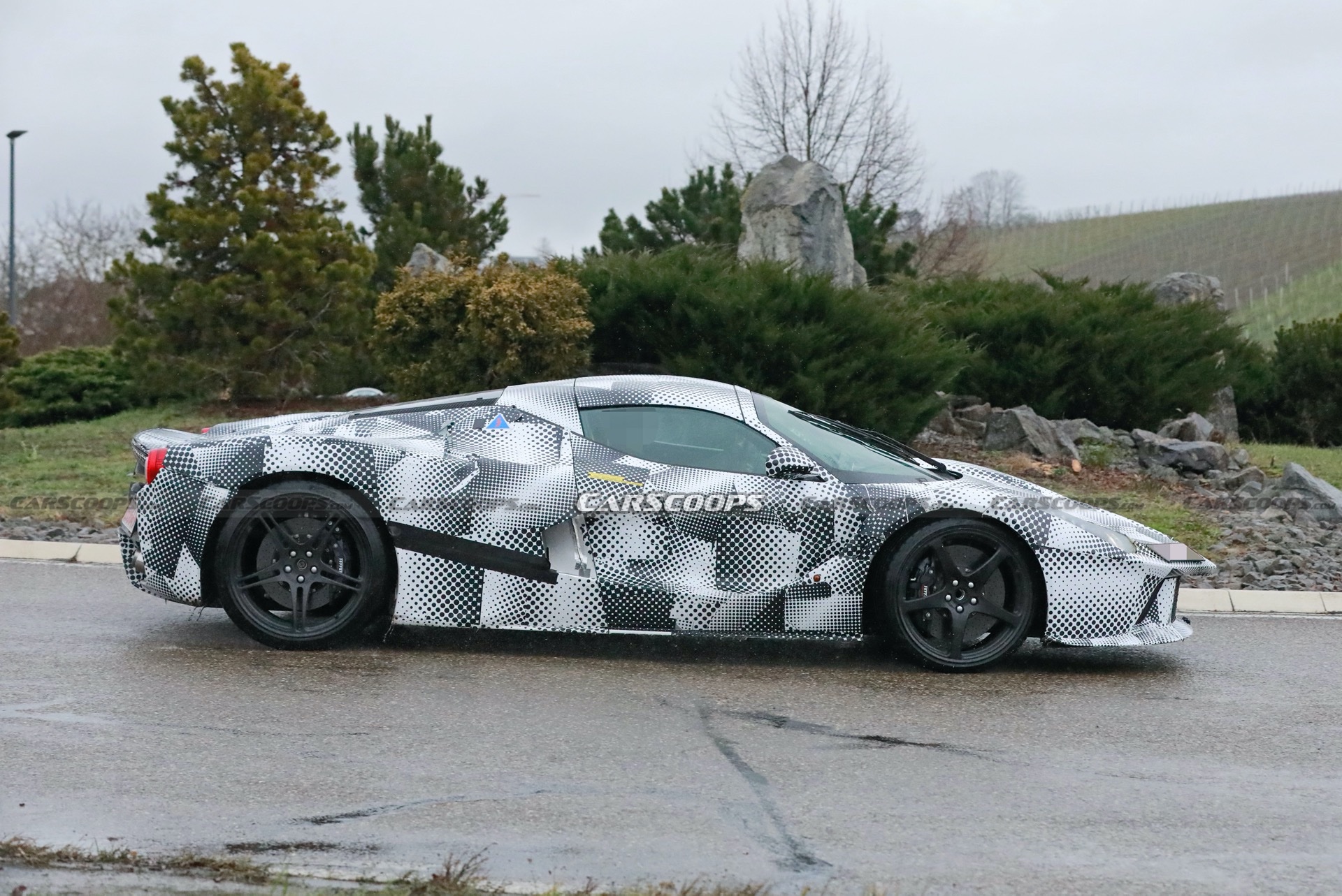 This Mule Could Hide The LaFerrari Replacement, But Will It Have A V12?