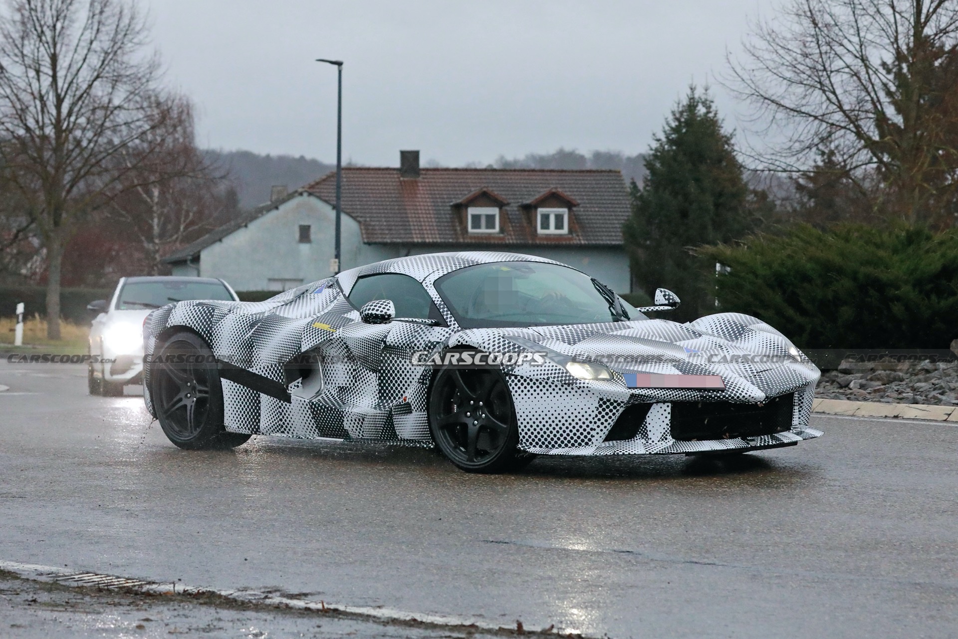 This Mule Could Hide The LaFerrari Replacement, But Will It Have A V12?
