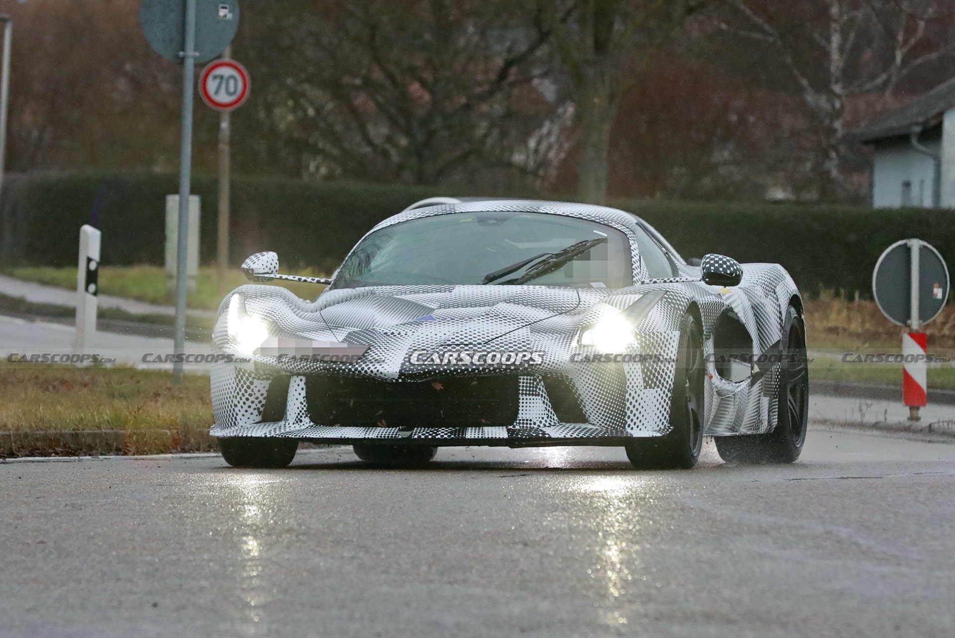 This Mule Could Hide The LaFerrari Replacement, But Will It Have A V12?