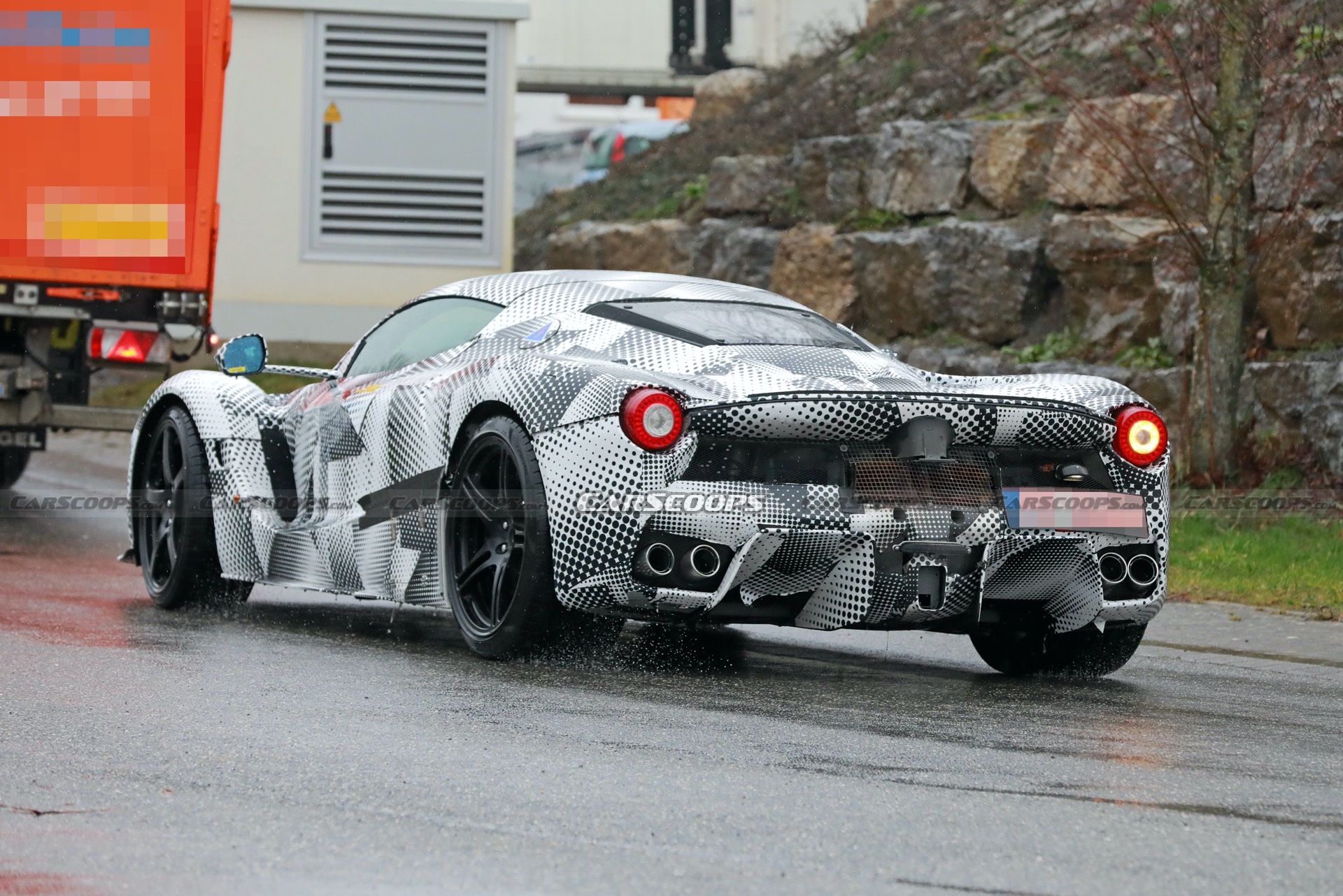 This Mule Could Hide The LaFerrari Replacement, But Will It Have A V12?