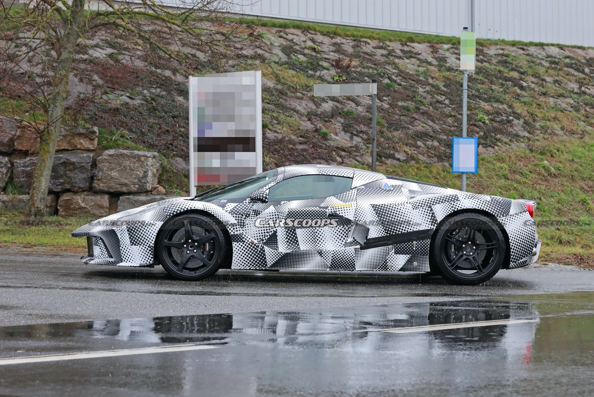 This Mule Could Hide The LaFerrari Replacement, But Will It Have A V12?