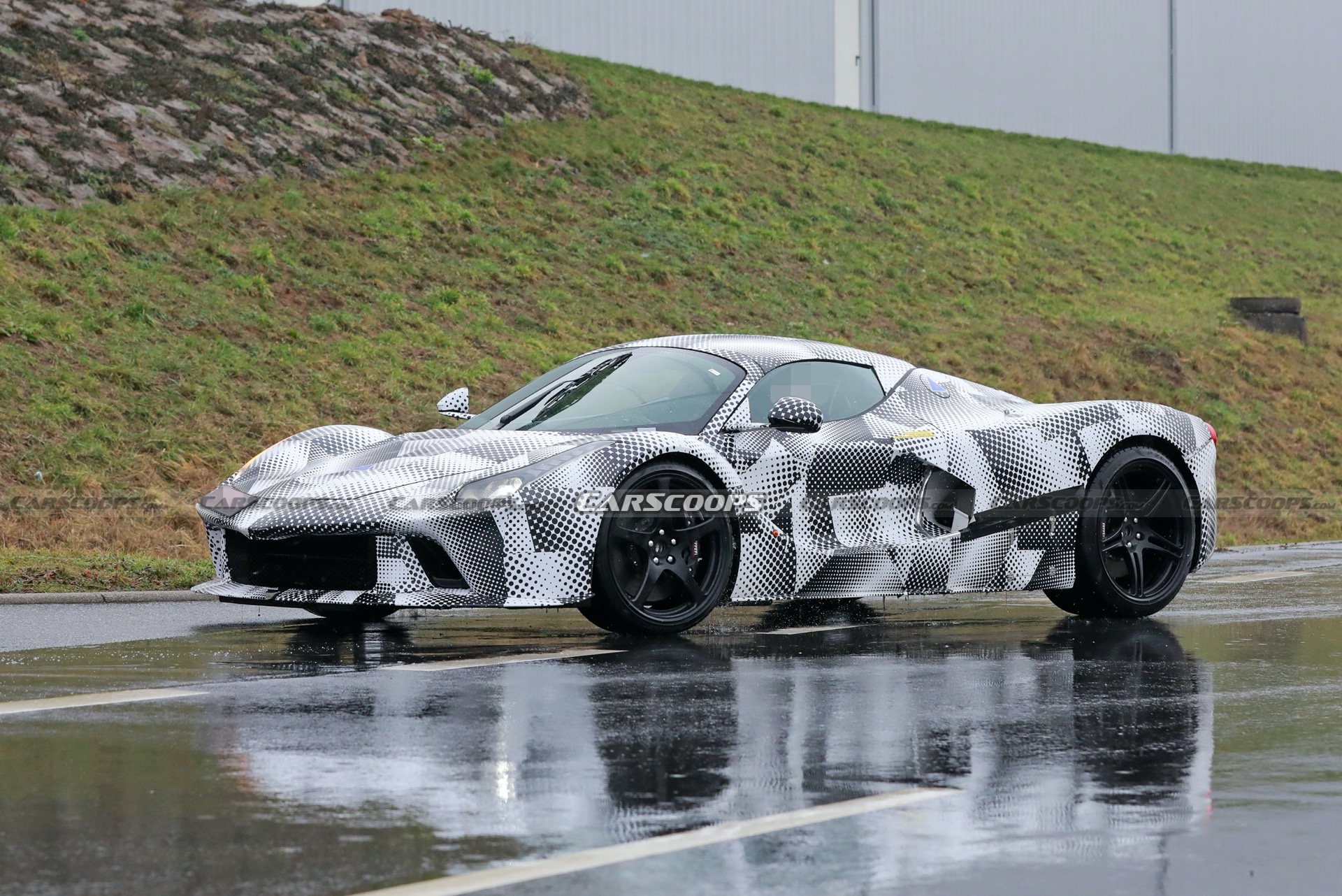 This Mule Could Hide The LaFerrari Replacement, But Will It Have A V12?