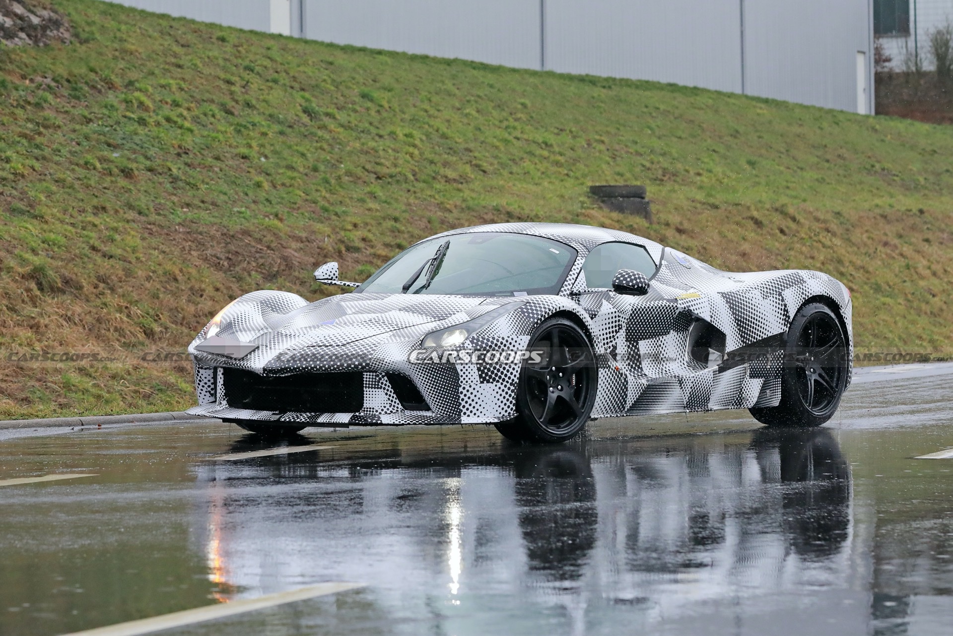 This Mule Could Hide The LaFerrari Replacement, But Will It Have A V12?