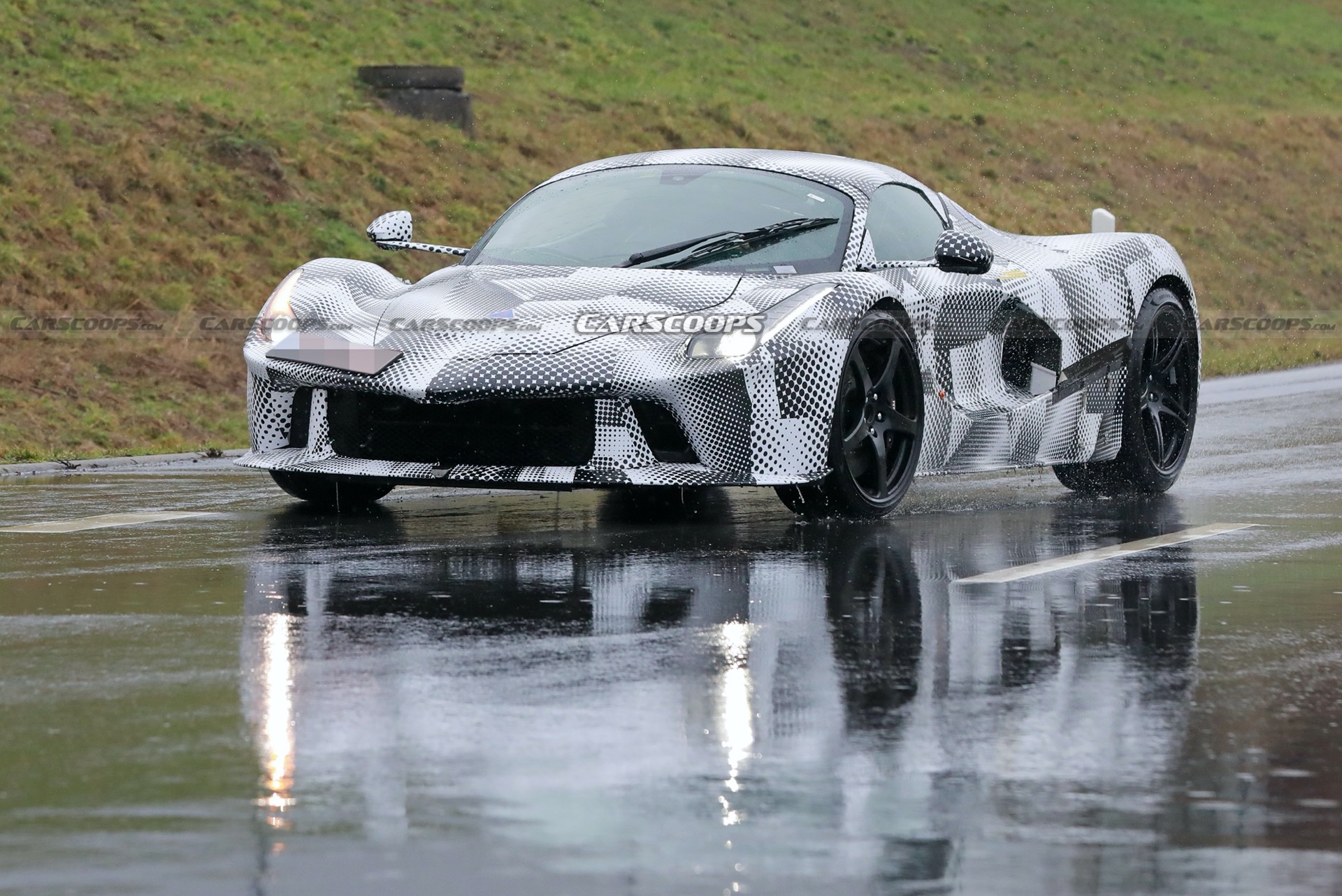 This Mule Could Hide The LaFerrari Replacement, But Will It Have A V12?