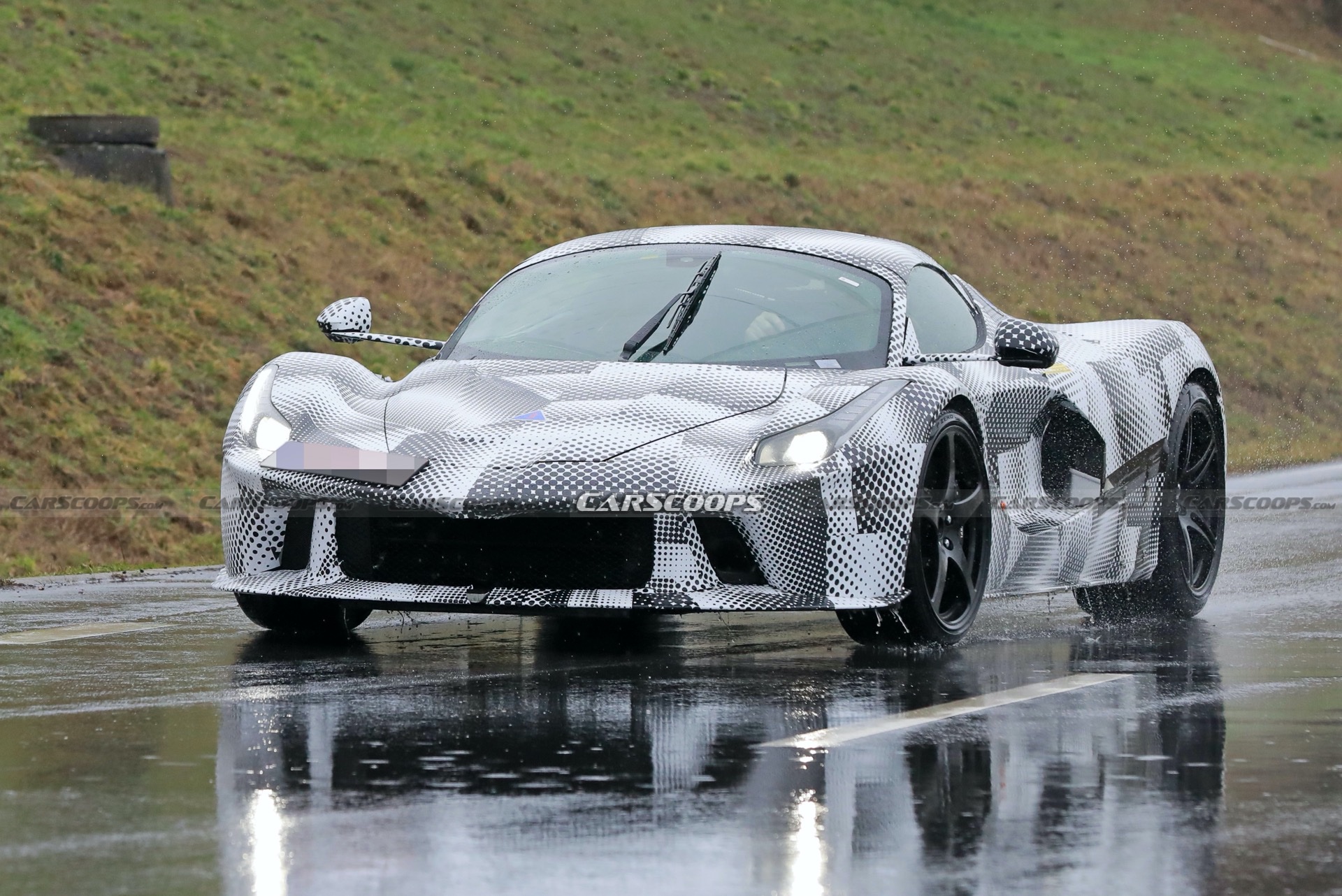 This Mule Could Hide The LaFerrari Replacement, But Will It Have A V12?