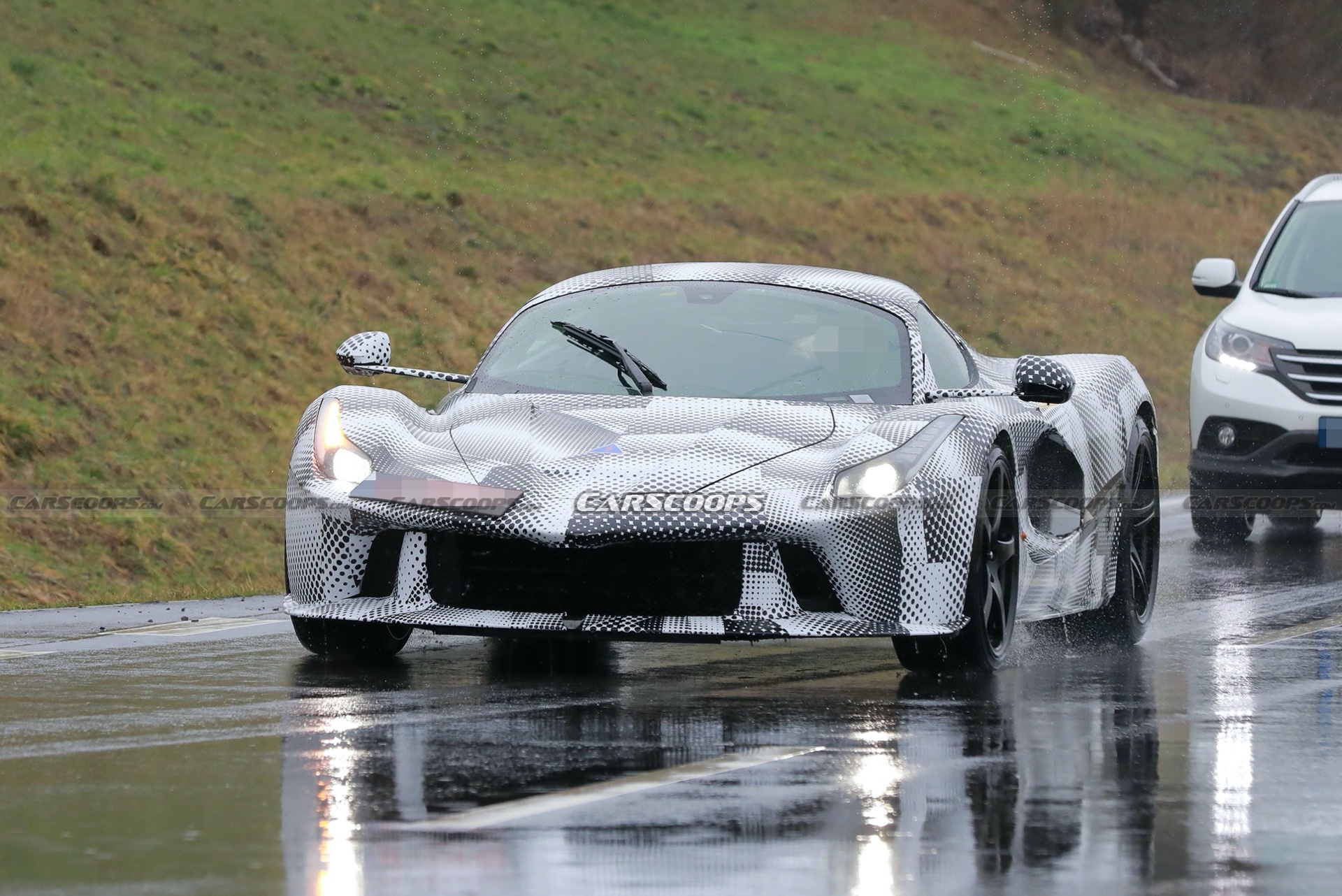 This Mule Could Hide The LaFerrari Replacement, But Will It Have A V12?