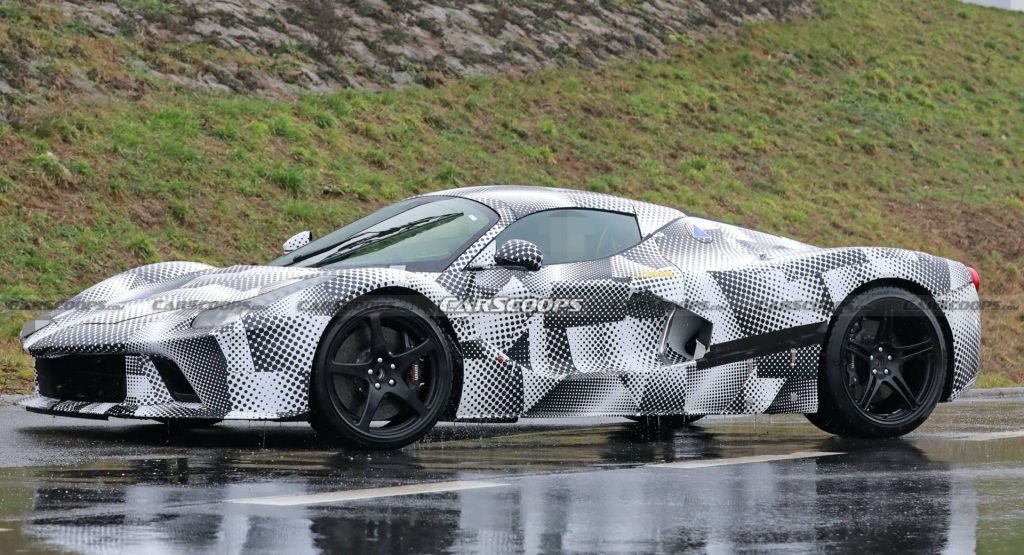 This Mule Could Hide The LaFerrari Replacement, But Will It Have A V12?