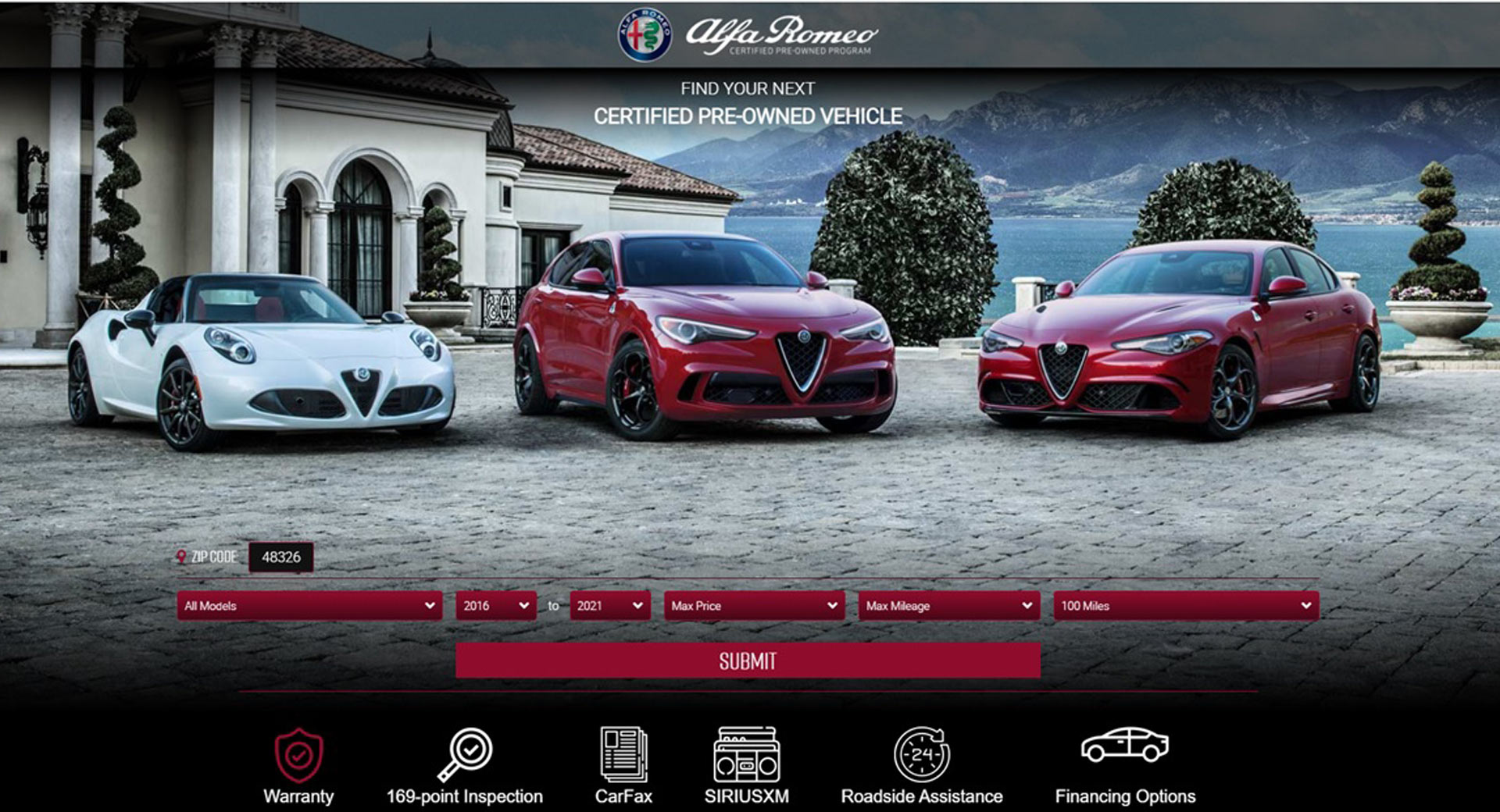Alfa Romeo's New Certified Pre-Owned Website Allows You To Buy
