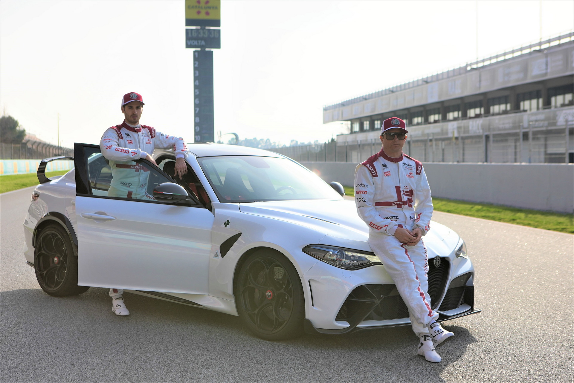 Alfa Romeo’s C41 And Giulia GTAm Take to The Track Ahead Of The Upcoming Formula 1 Season