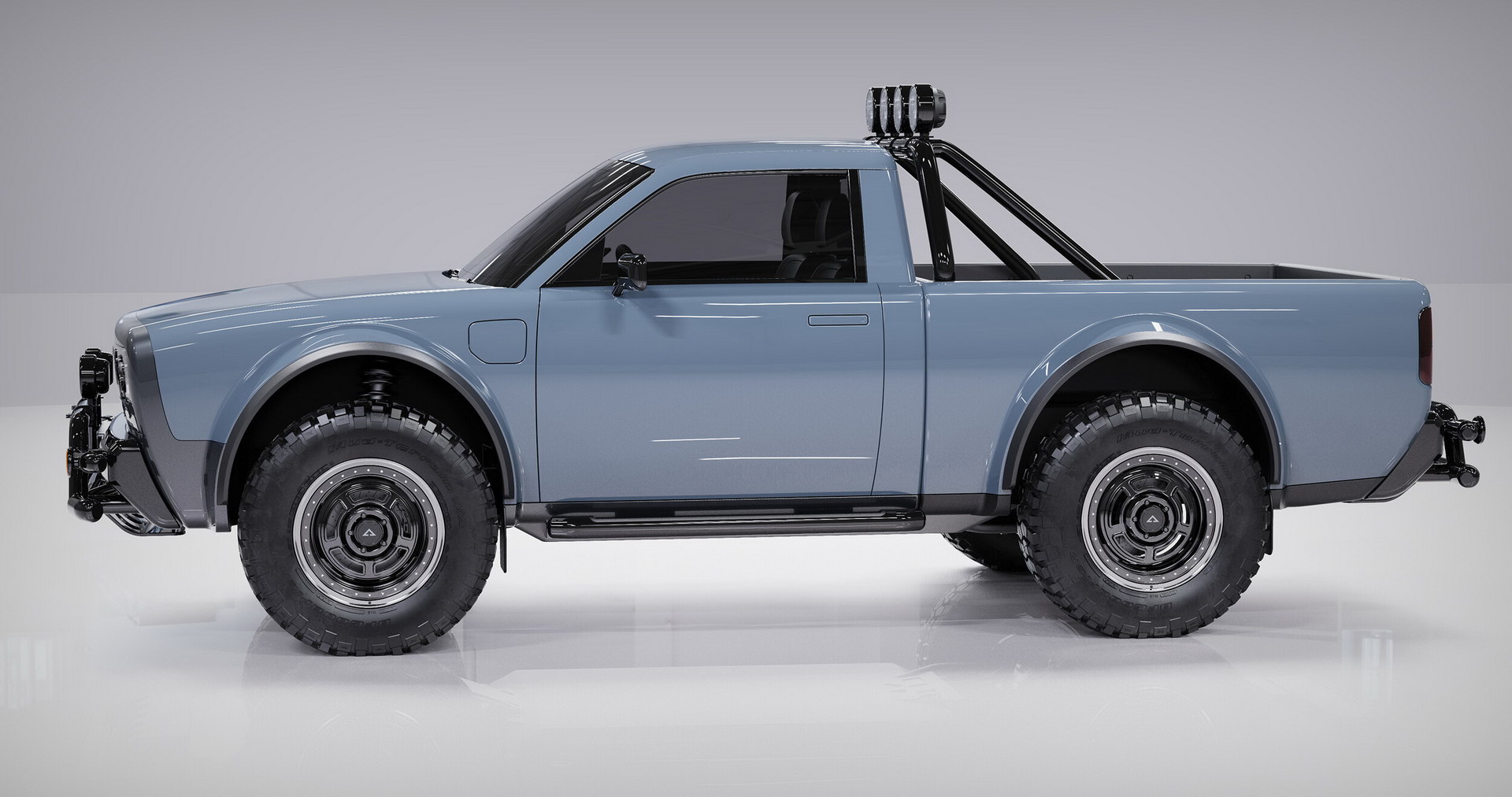 Alpha’s New Wolf Electric Pickup Looks Like It Came Back From The Future