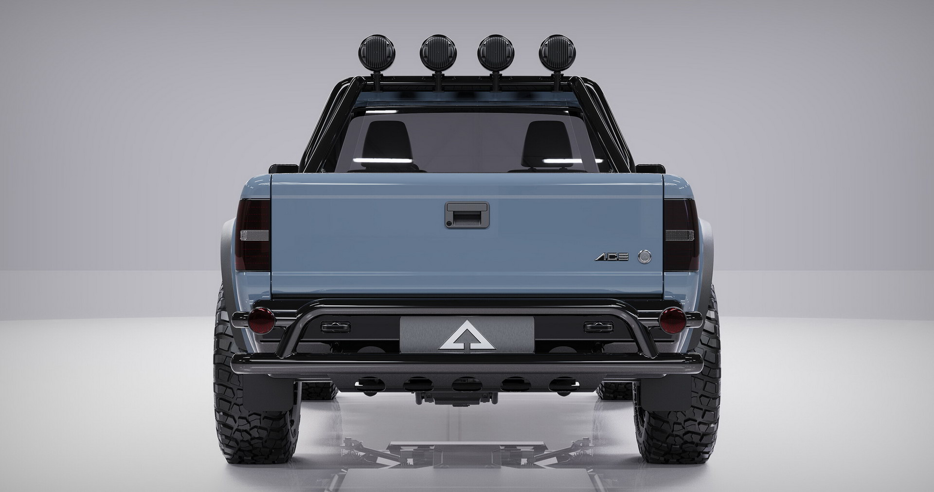 Alpha’s New Wolf Electric Pickup Looks Like It Came Back From The Future