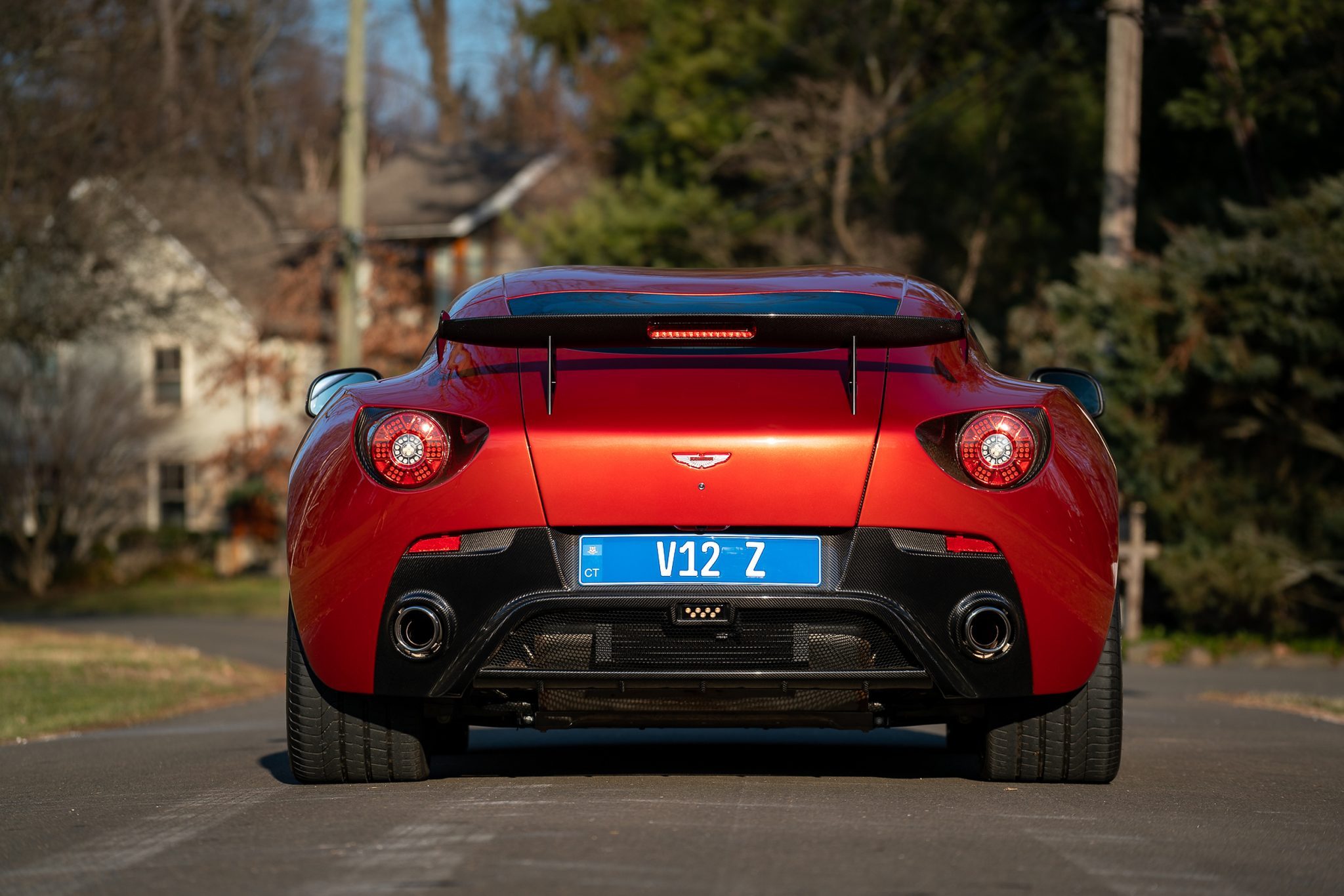Rare 2013 Aston Martin V12 Zagato Goes For More Than $500K