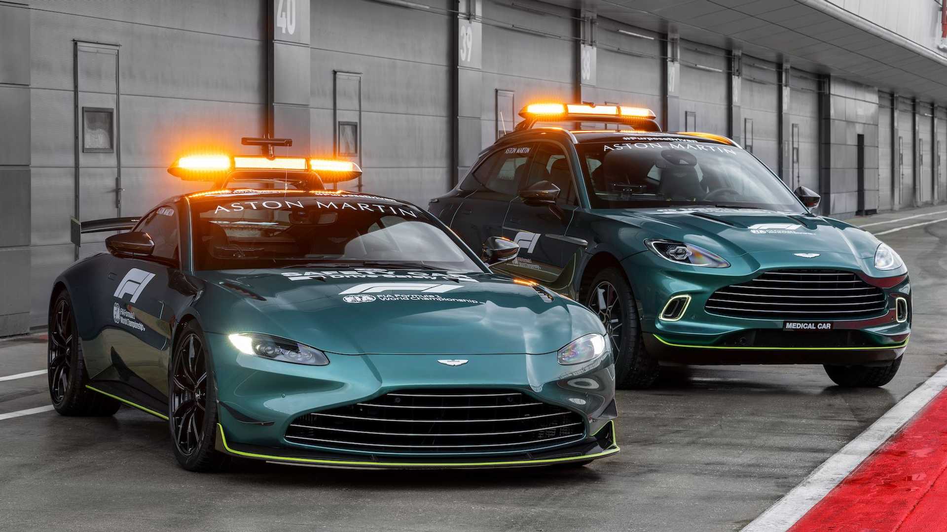 This Aston Martin Vantage Is Formula 1’s New Safety Car