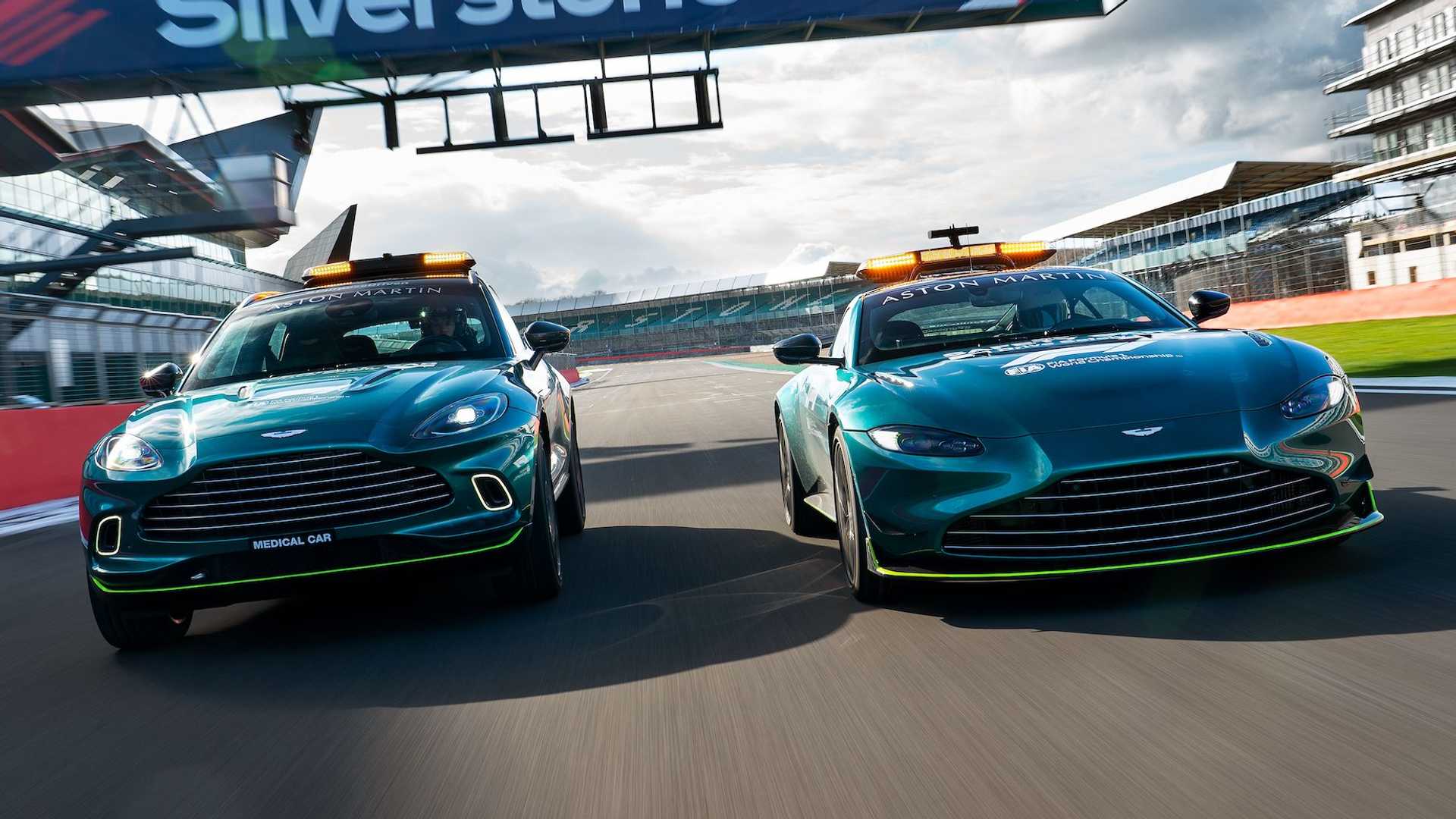 This Aston Martin Vantage Is Formula 1’s New Safety Car