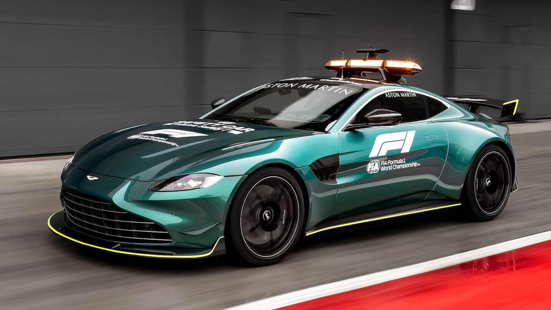 This Aston Martin Vantage Is Formula 1’s New Safety Car