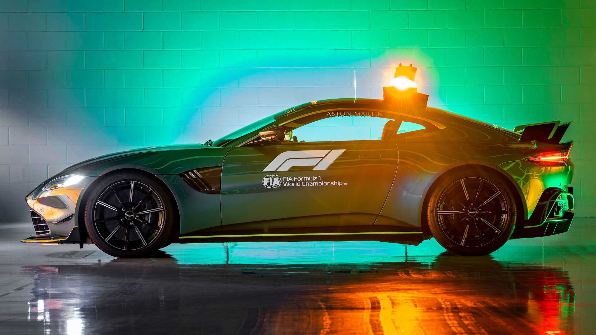 This Aston Martin Vantage Is Formula 1’s New Safety Car