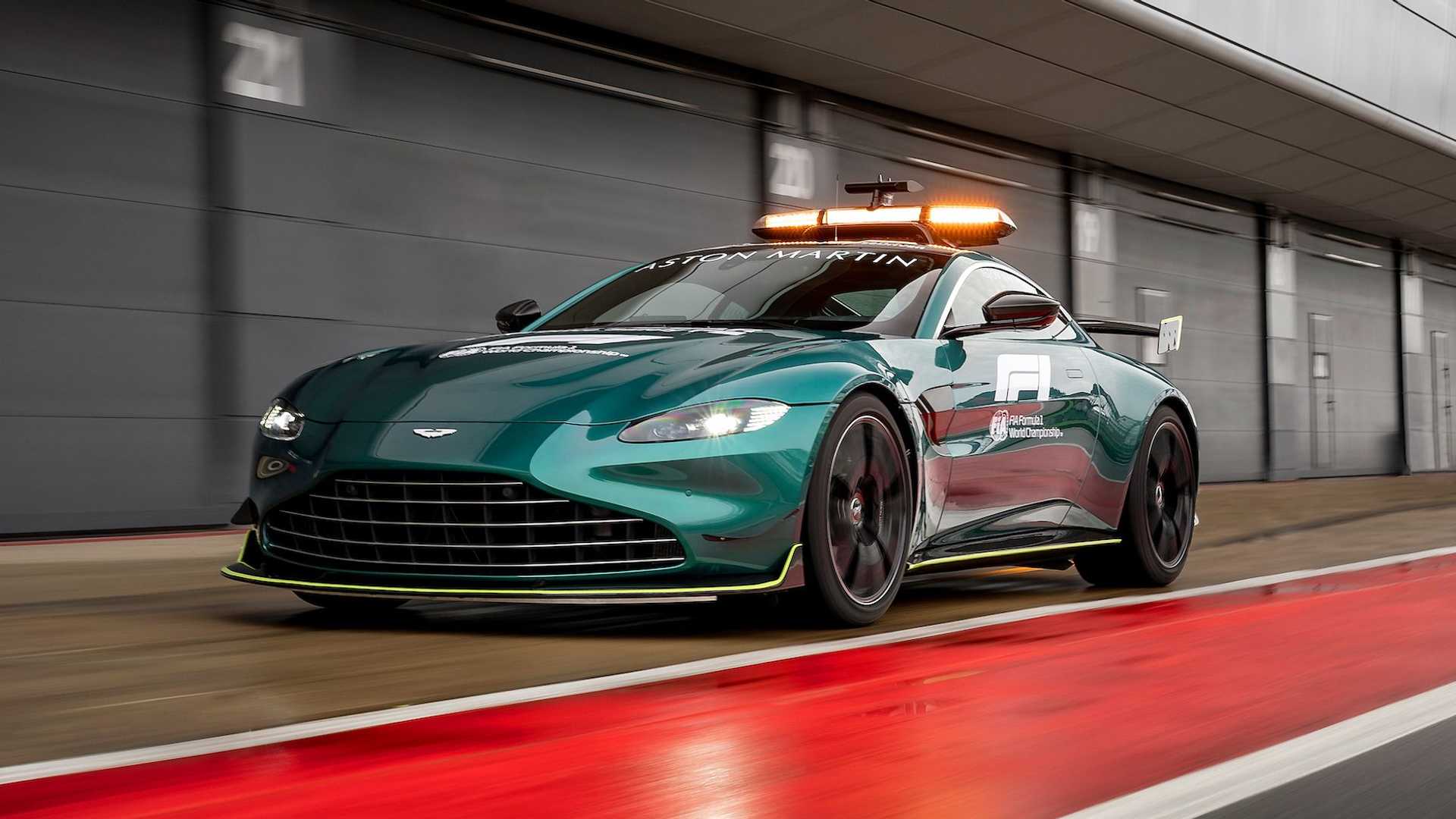 This Aston Martin Vantage Is Formula 1’s New Safety Car