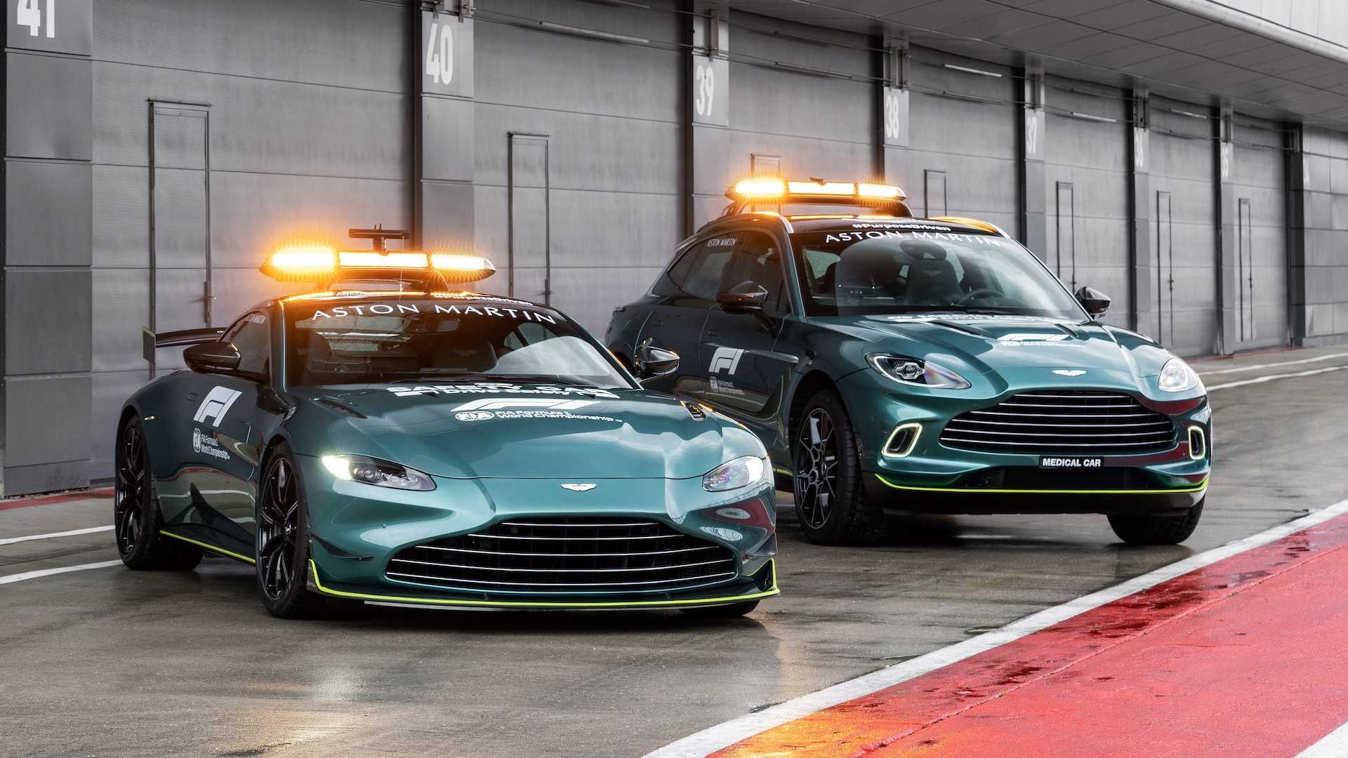 This Aston Martin Vantage Is Formula 1’s New Safety Car