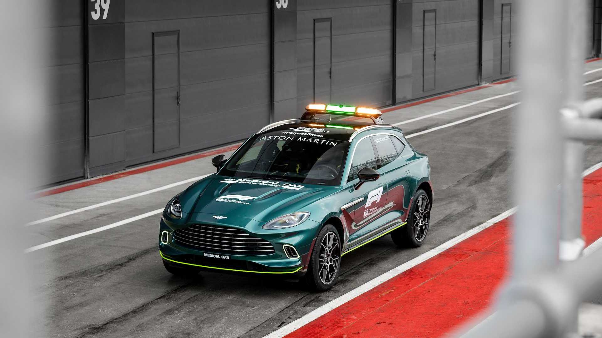 This Aston Martin Vantage Is Formula 1’s New Safety Car