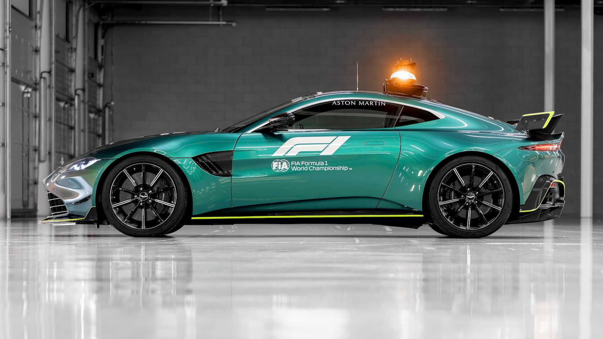This Aston Martin Vantage Is Formula 1’s New Safety Car