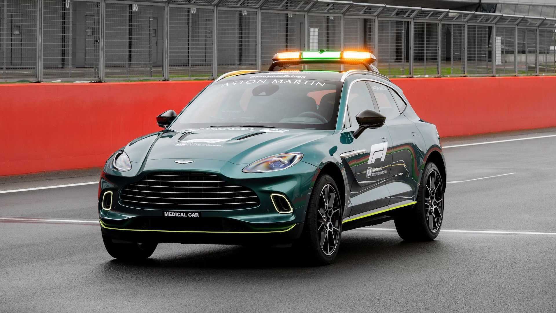 This Aston Martin Vantage Is Formula 1’s New Safety Car