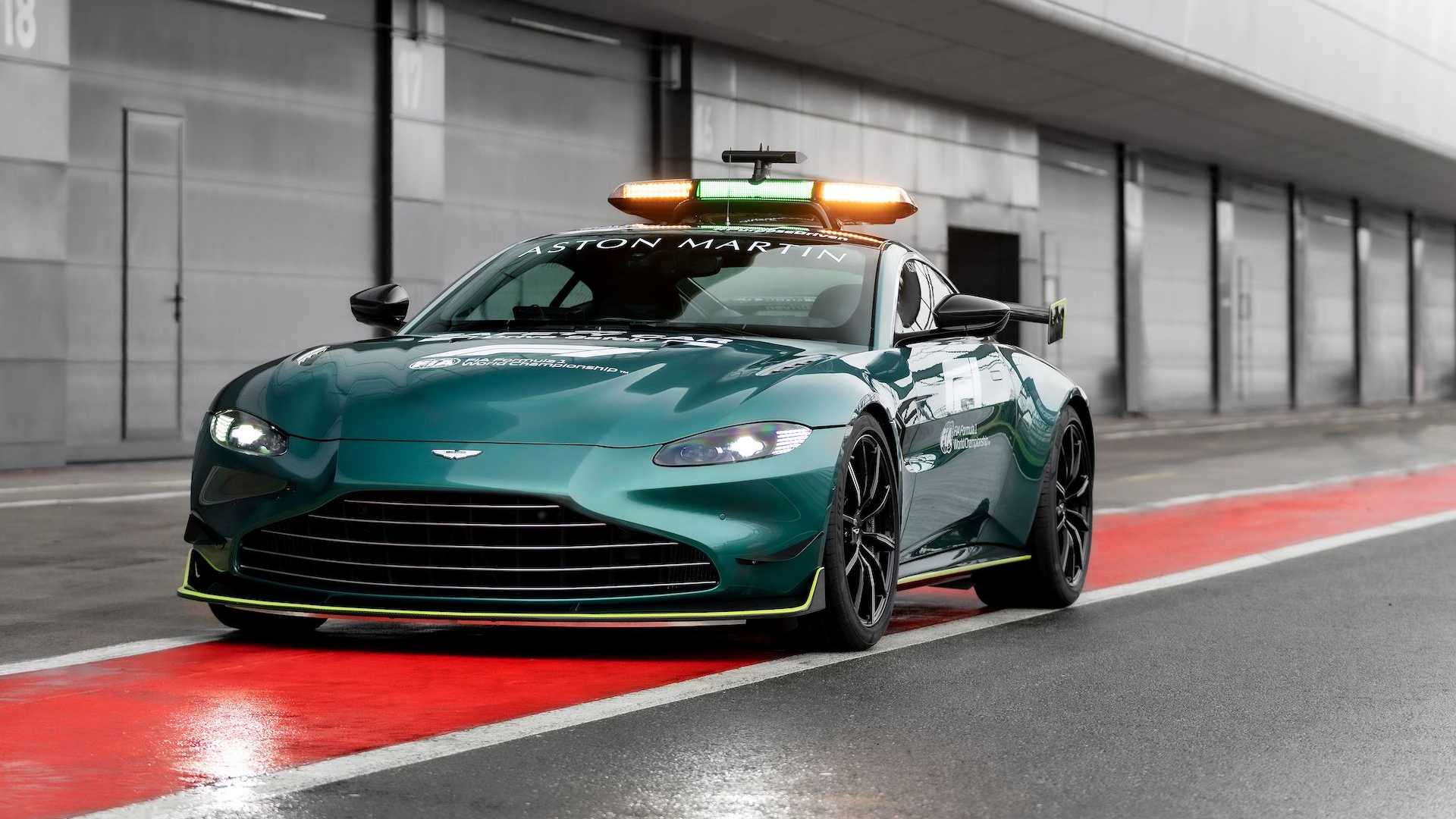This Aston Martin Vantage Is Formula 1’s New Safety Car